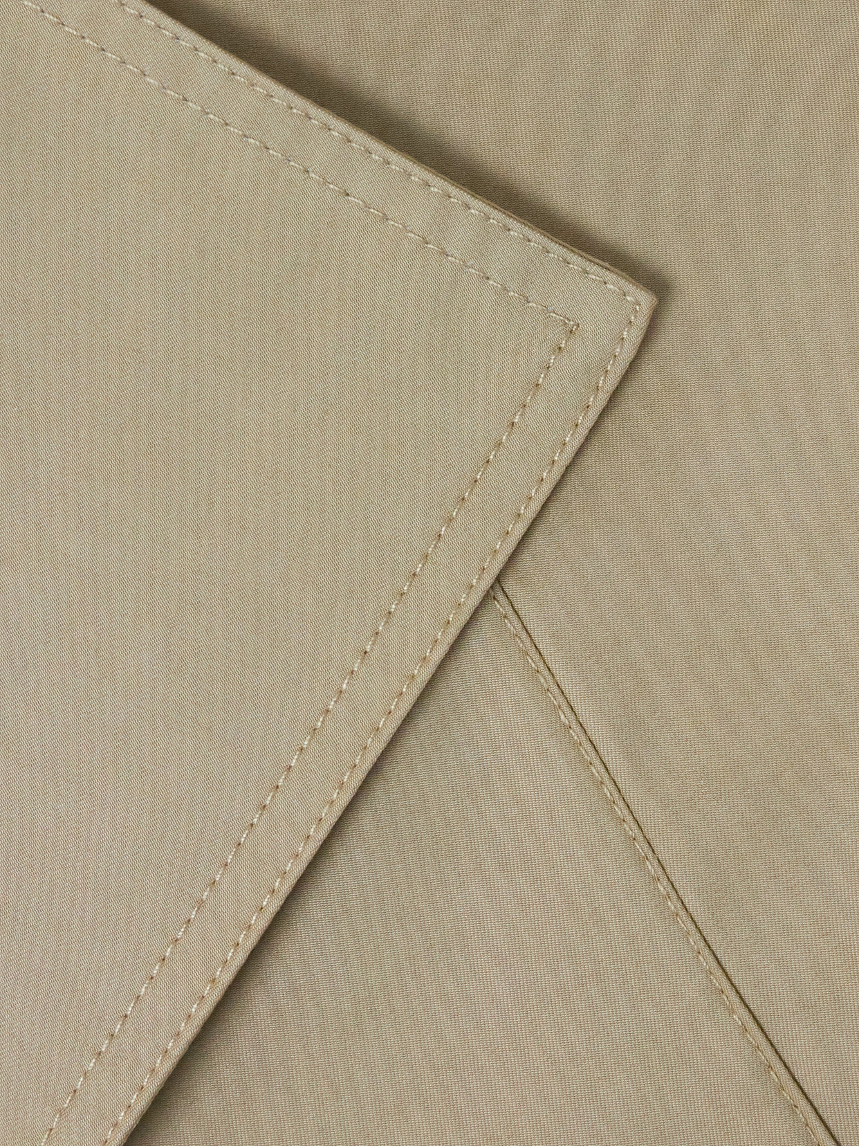 Shop The Frankie Shop Astoria Cutout Tencel™ Lyocell-blend Trench Coat In Neutrals