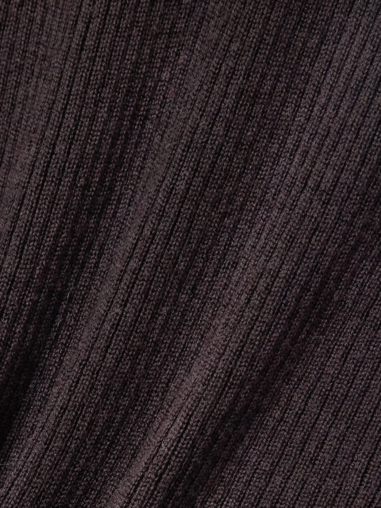 Shop The Frankie Shop Solana Ribbed Wool, Silk And Cashmere-blend Bodysuit In Black