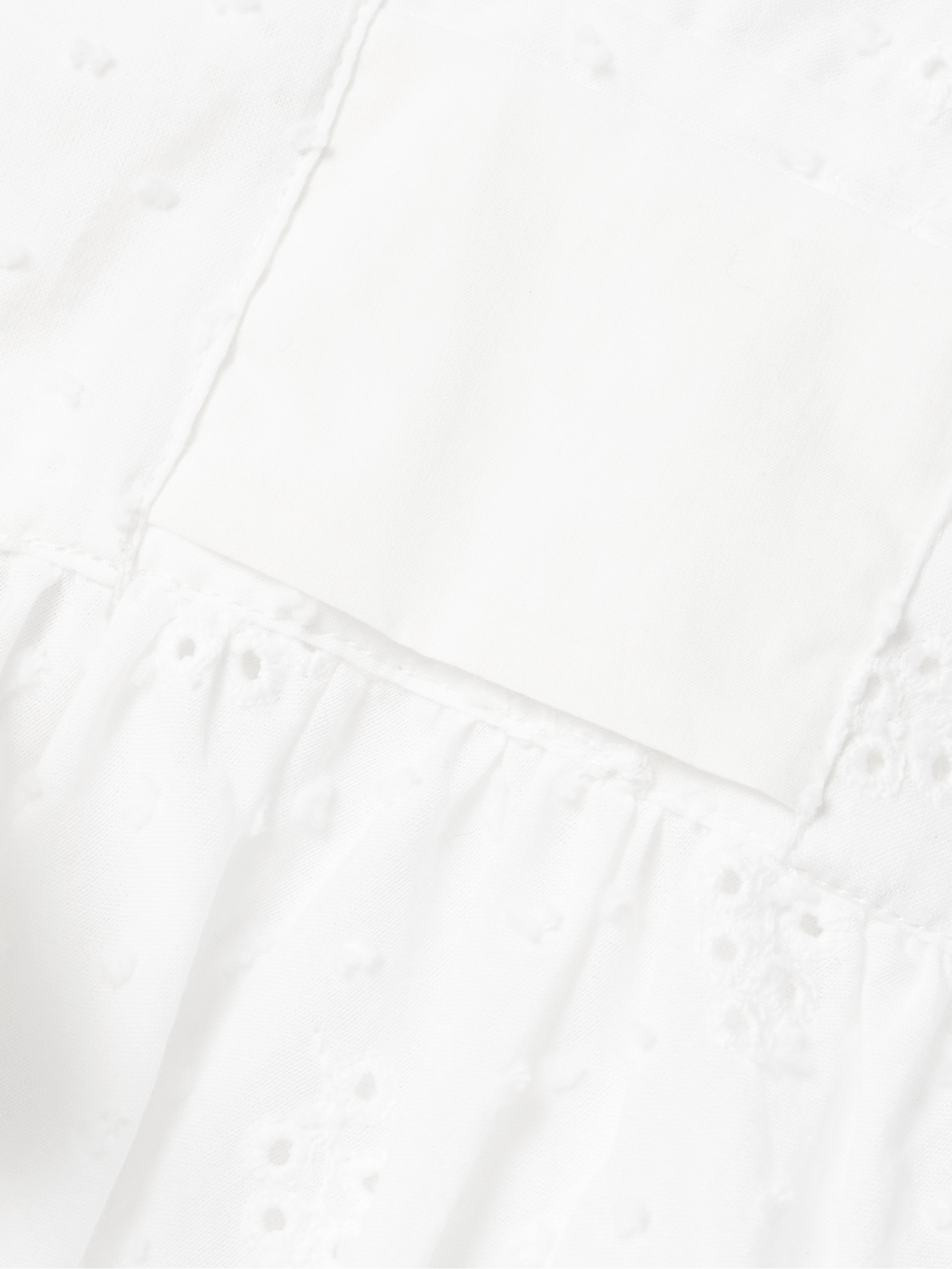 Loretta Caponi Suvereto lace-trimmed Swiss-dot and broderie anglaise cotton-voile tank