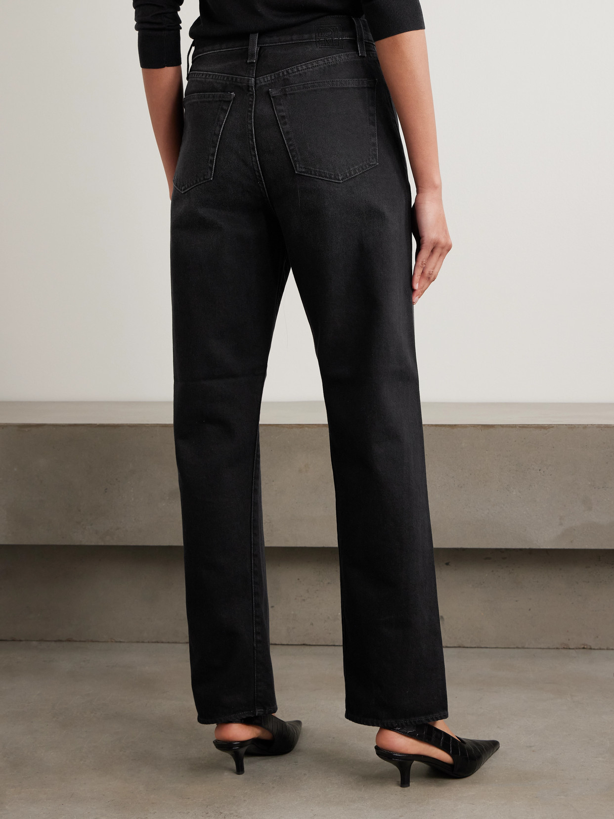 Totême Mid-rise Straight-leg Organic Jeans
