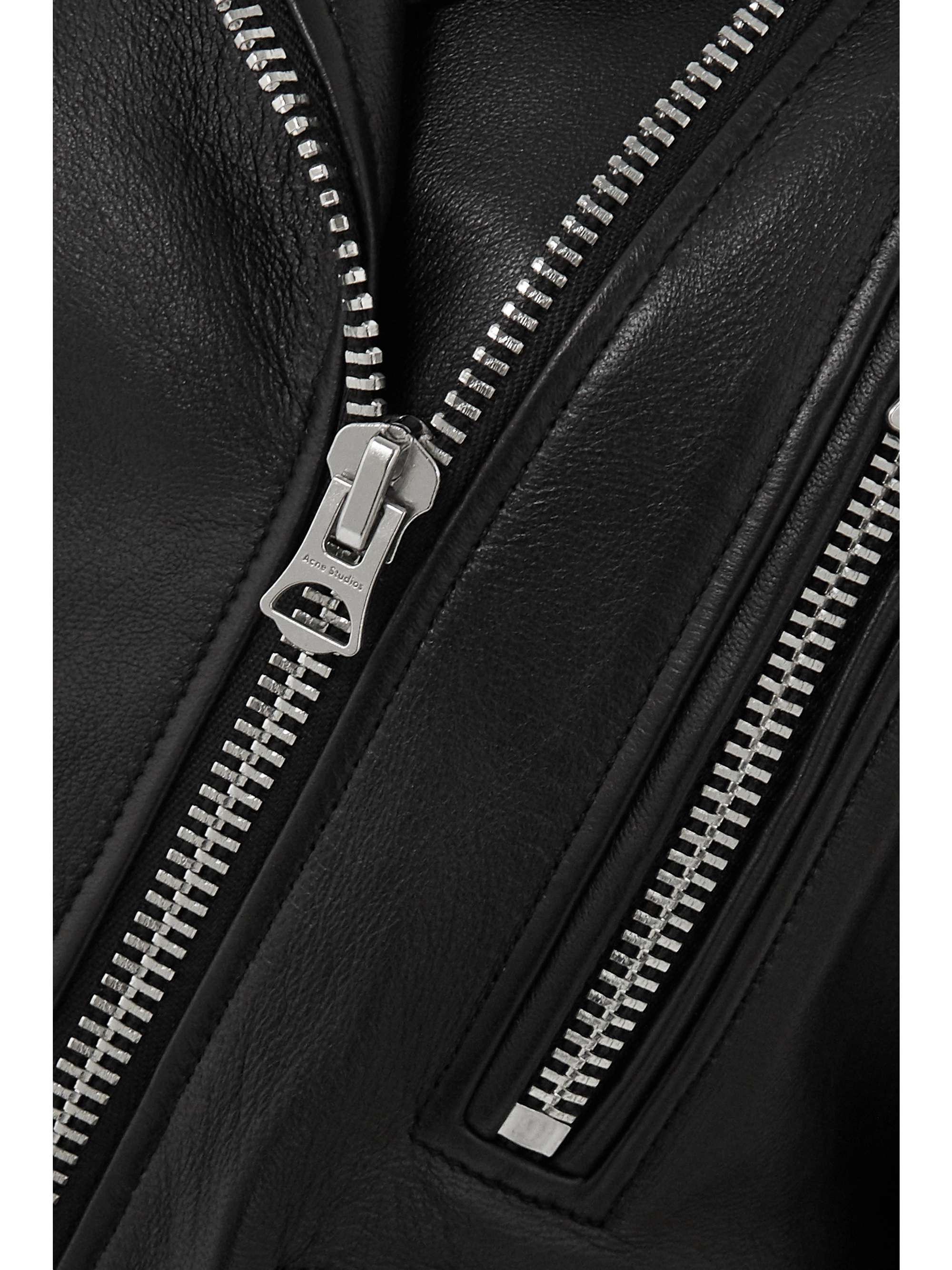 ACNE STUDIOS Leather biker jacket