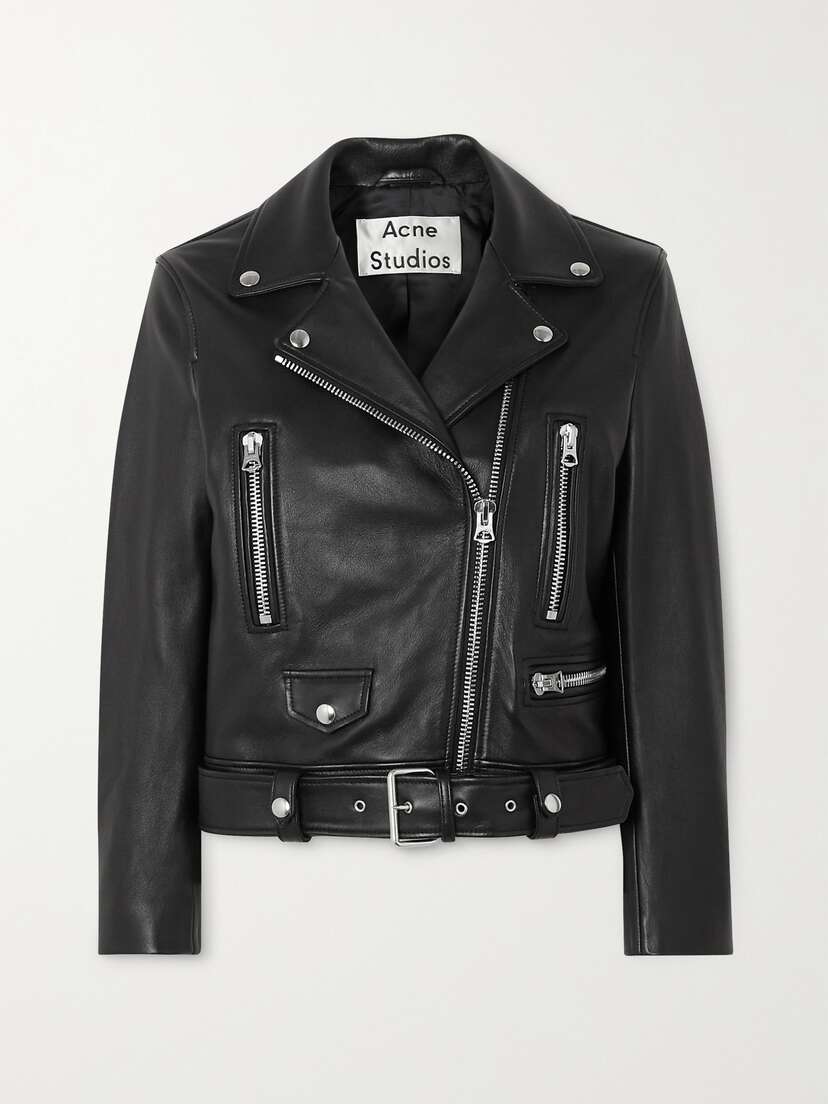 Acne Studios Leather Biker Jacket