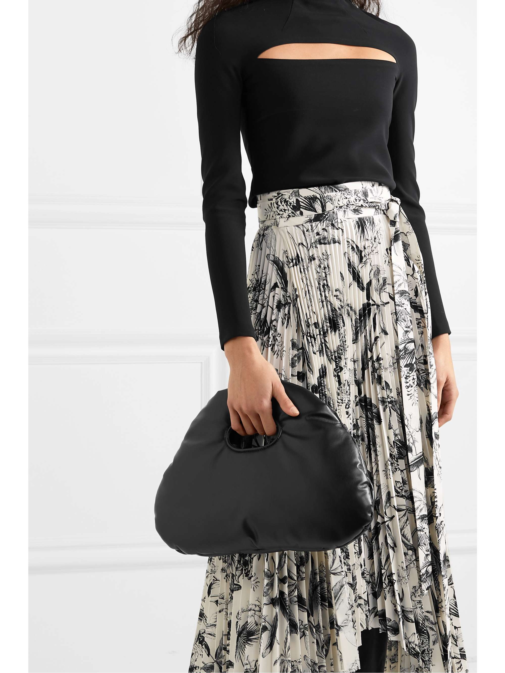 A.W.A.K.E. MODE Lucy padded faux leather tote