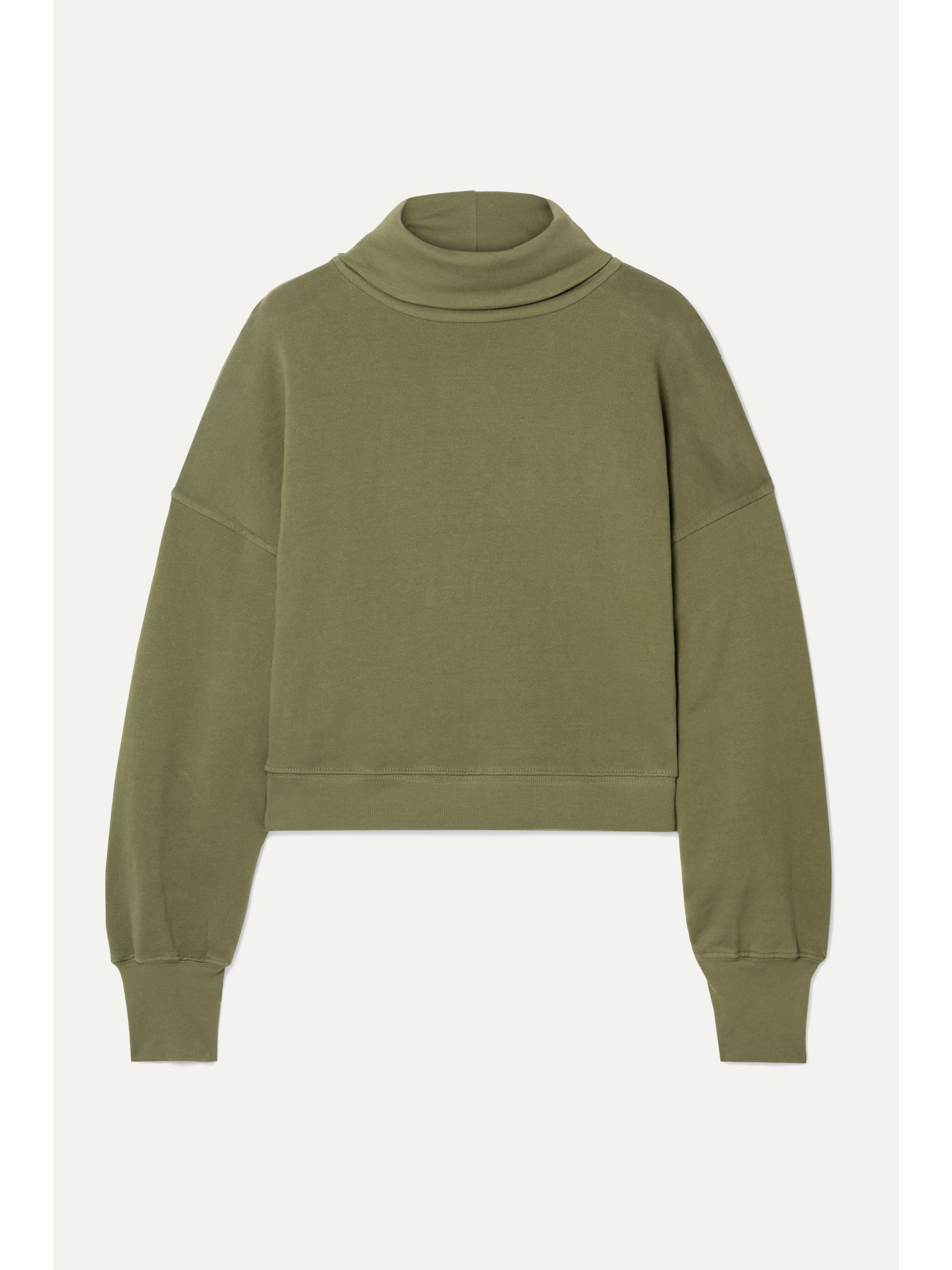 agolde turtleneck sweatshirt