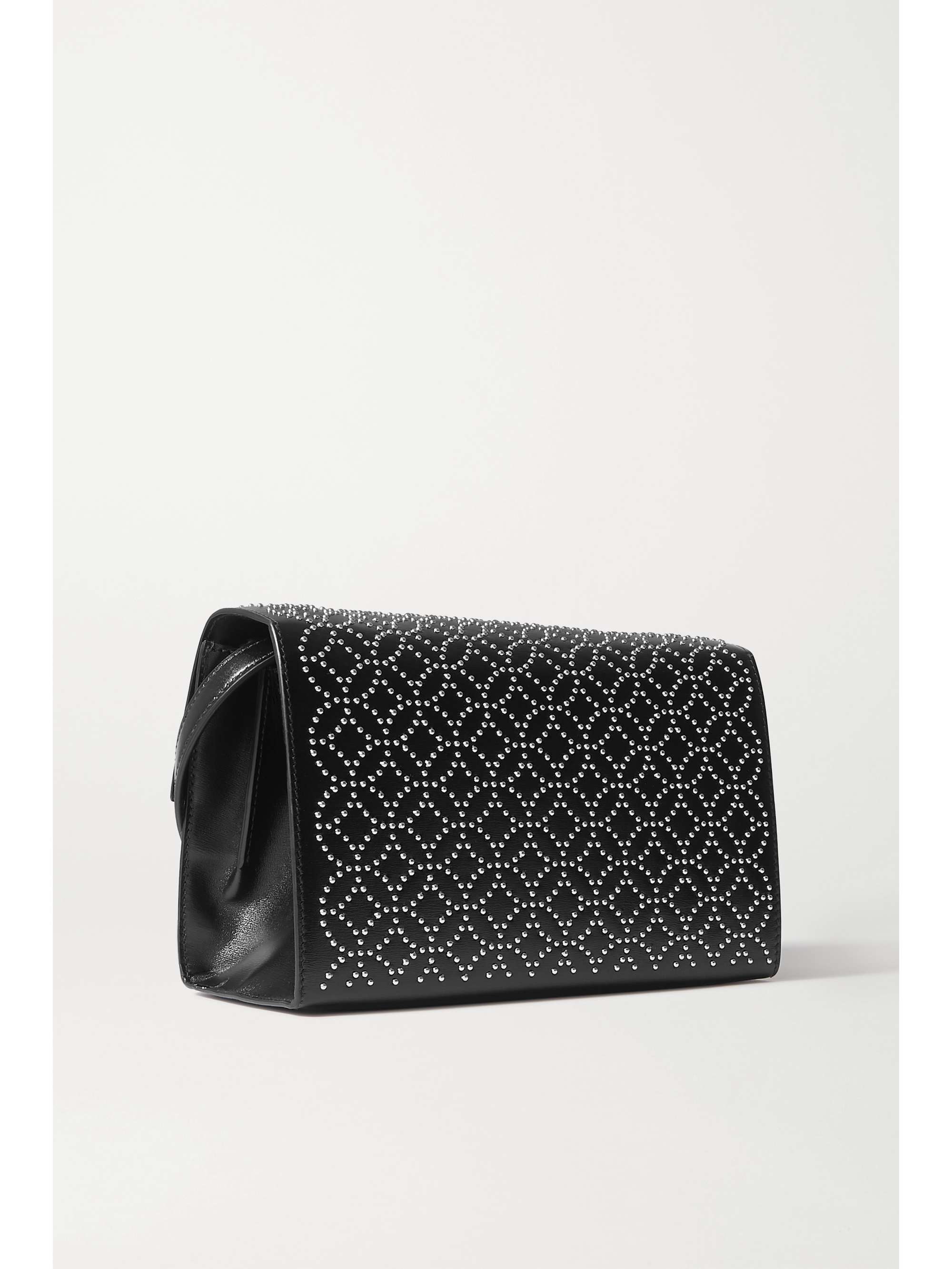 ALAÏA Clara medium studded leather shoulder bag