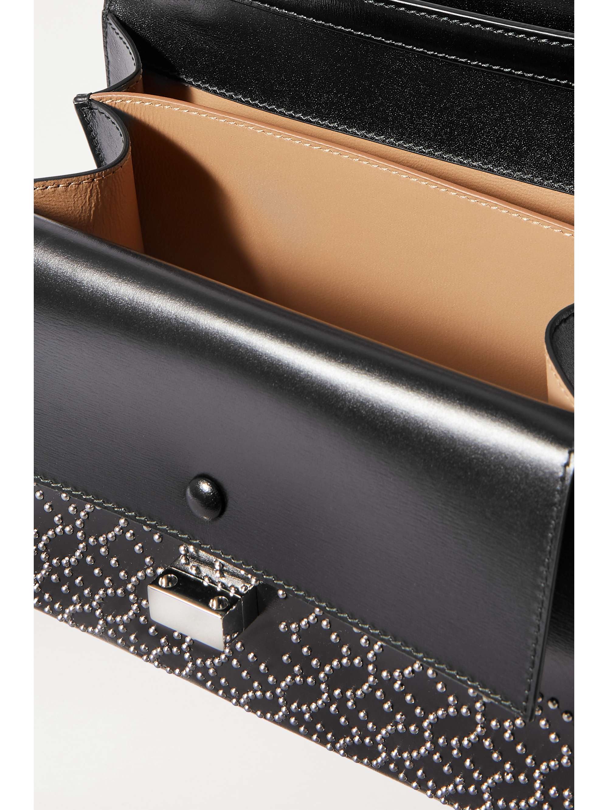 ALAÏA Clara medium studded leather shoulder bag