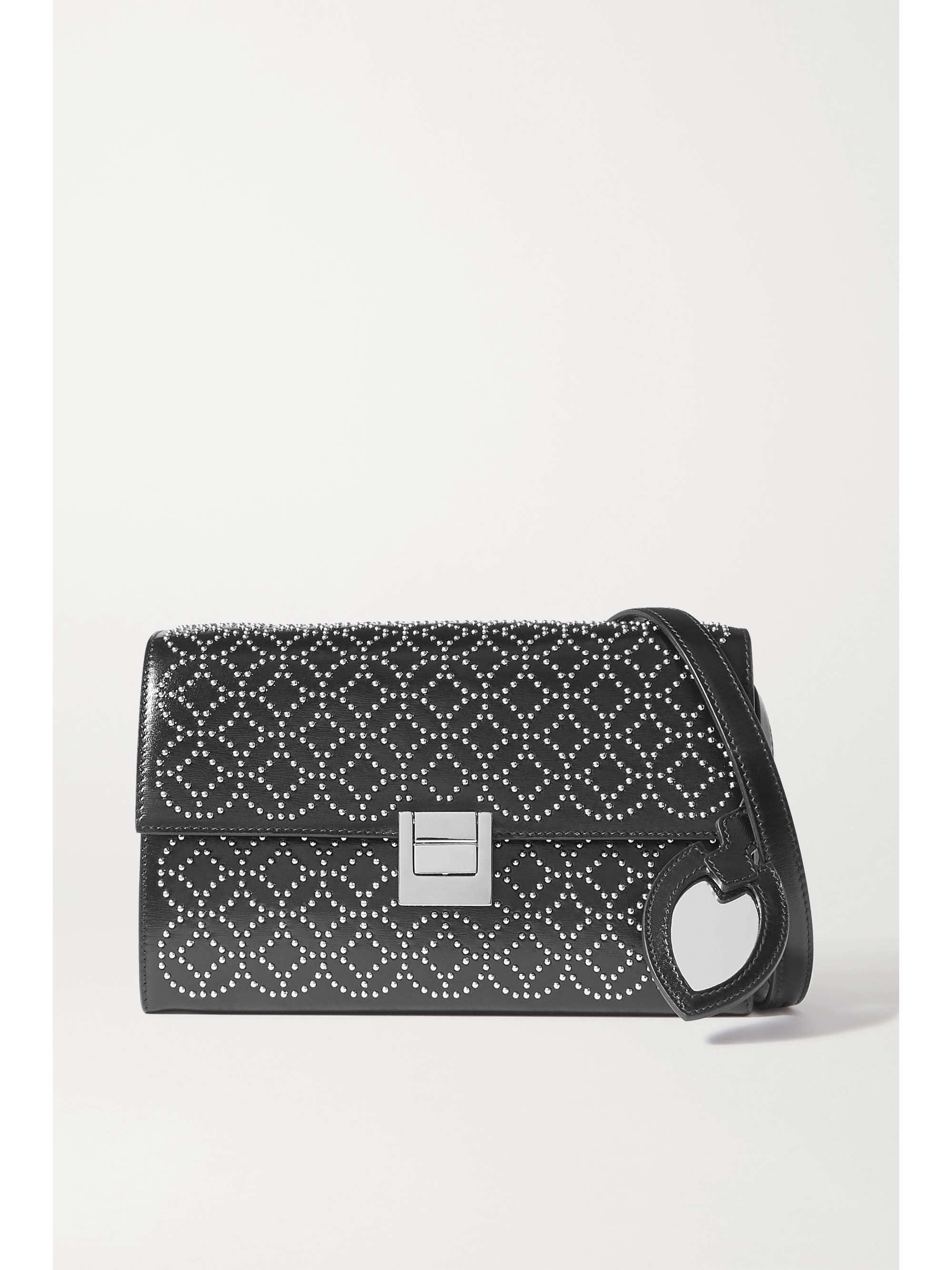 ALAÏA Clara medium studded leather shoulder bag