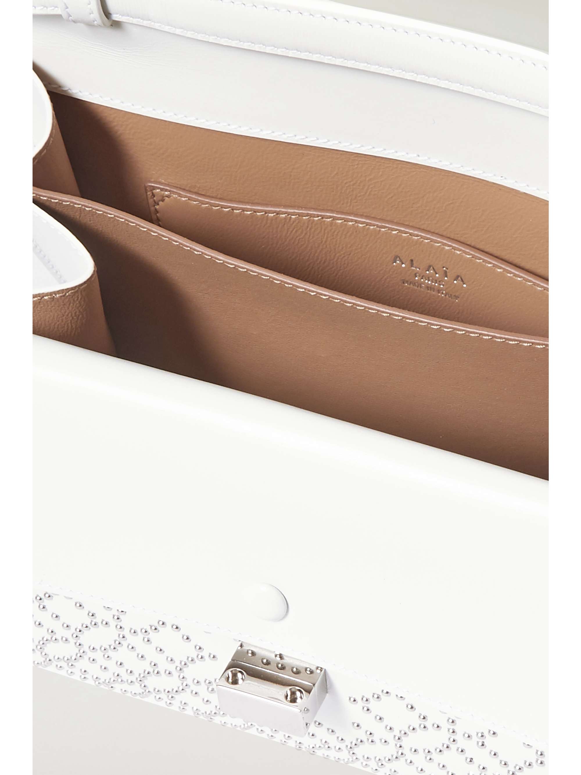 ALAÏA Clara medium studded leather shoulder bag