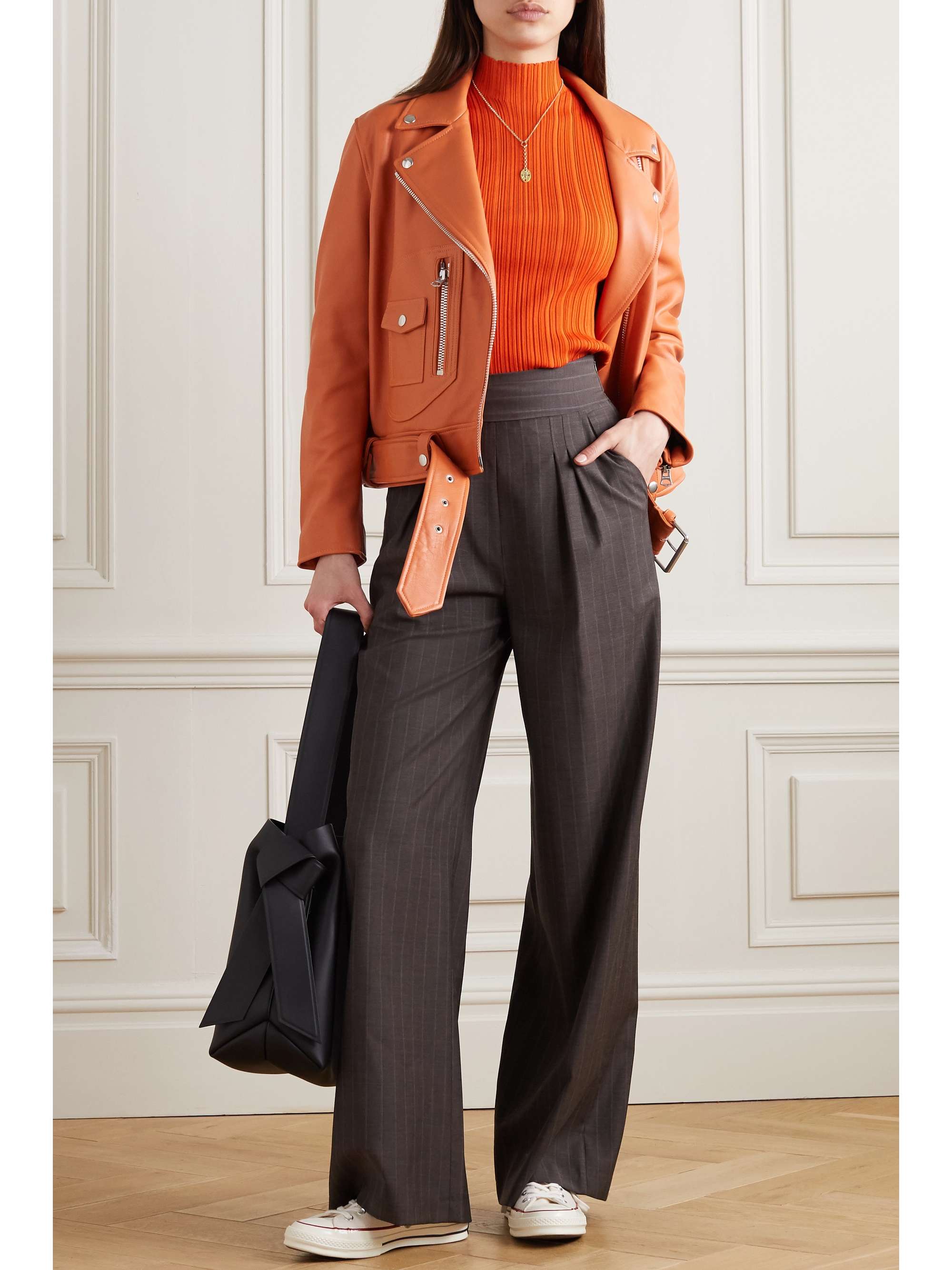 ACNE STUDIOS Ribbed cotton-blend sweater