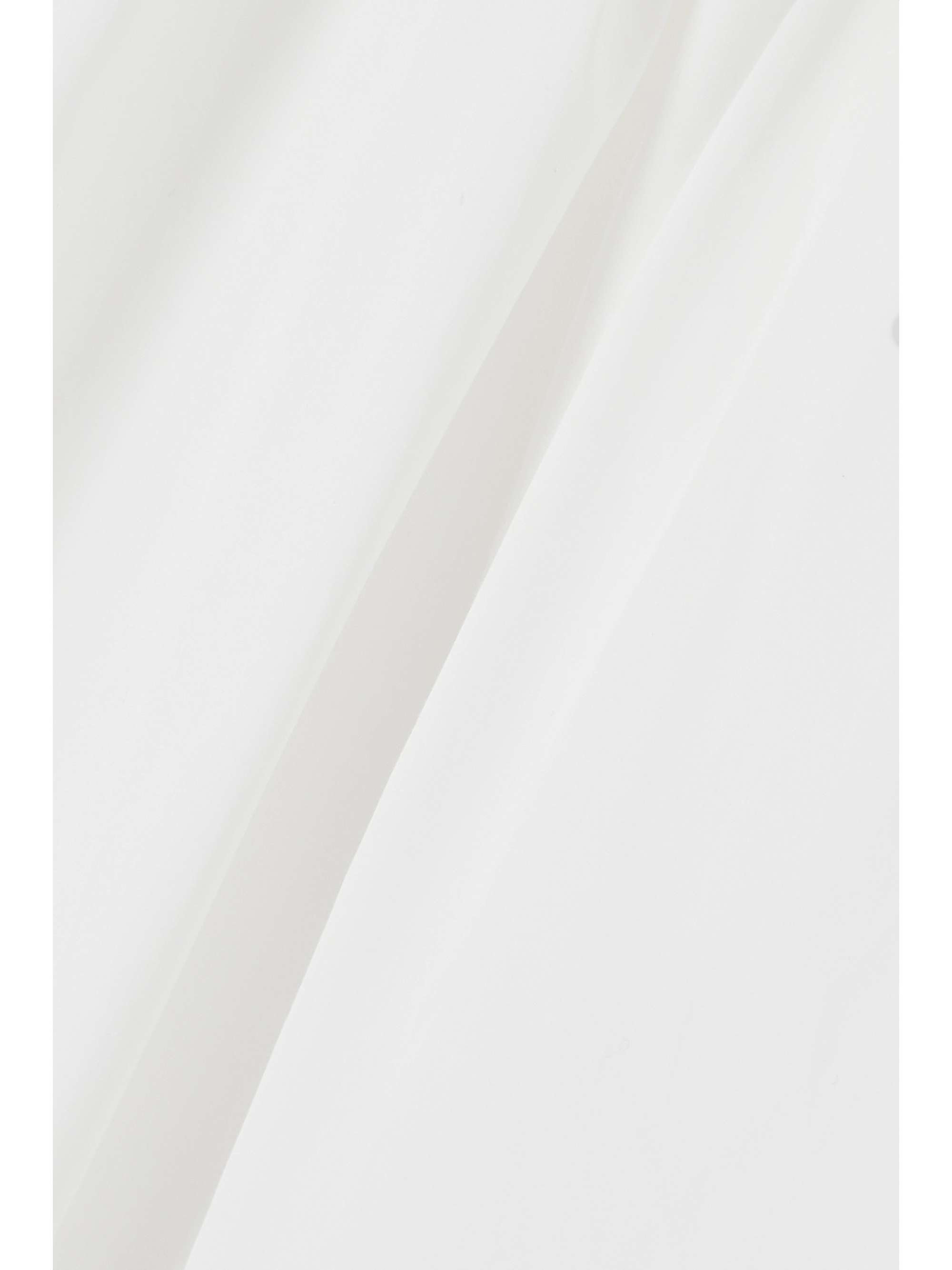 ALAÏA Off-the-shoulder cotton-poplin blouse