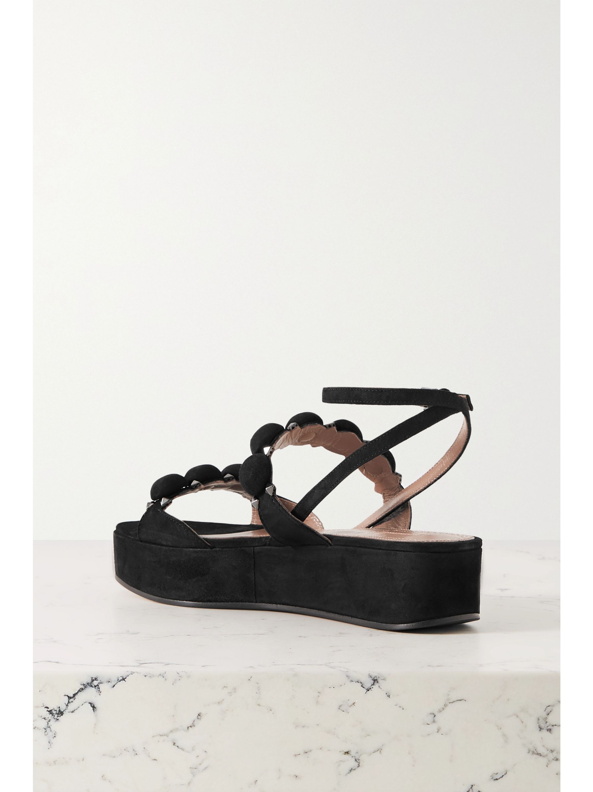 alaia bombe flat sandals