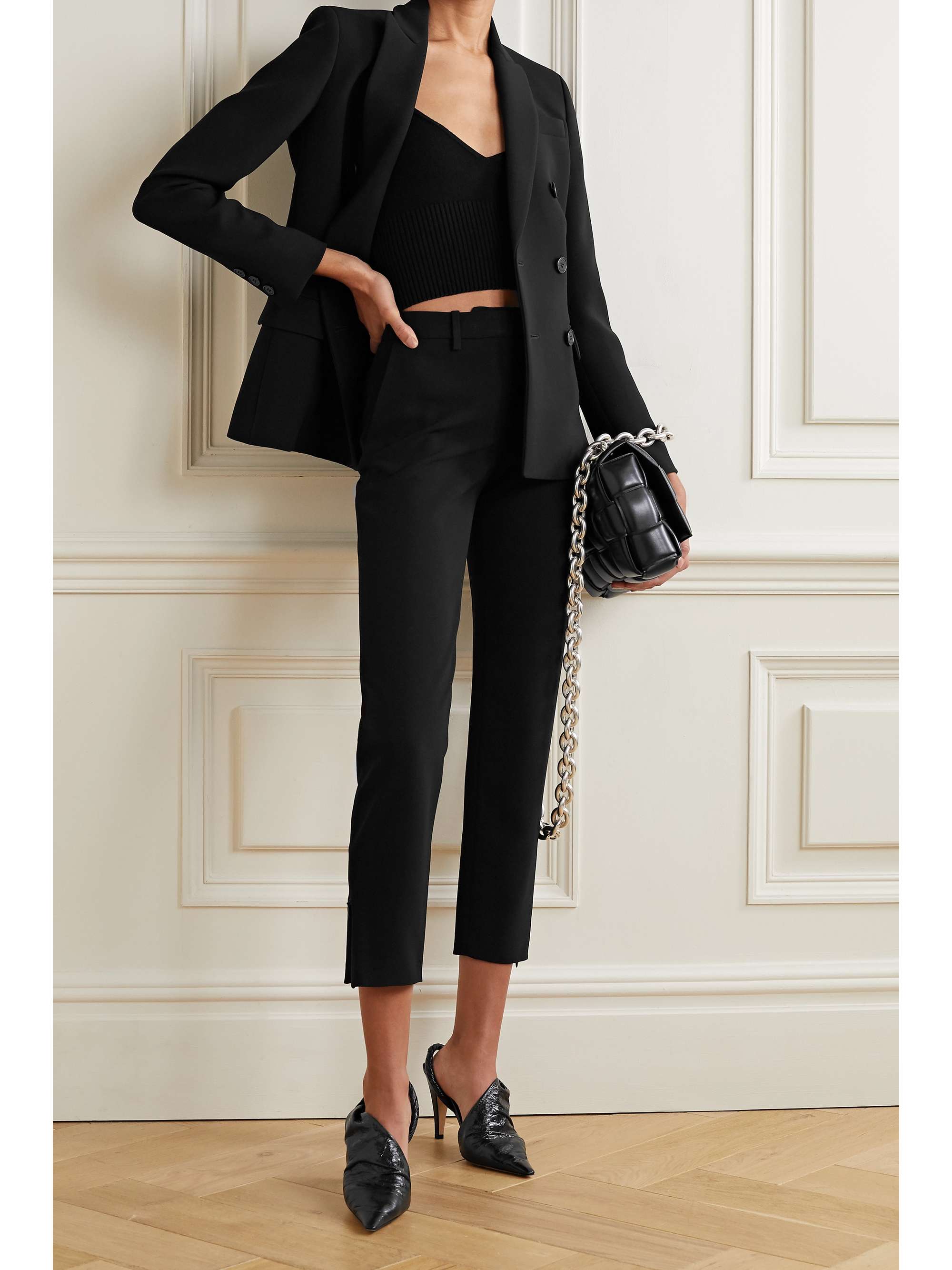 ALTUZARRA Henri cady slim-leg pants