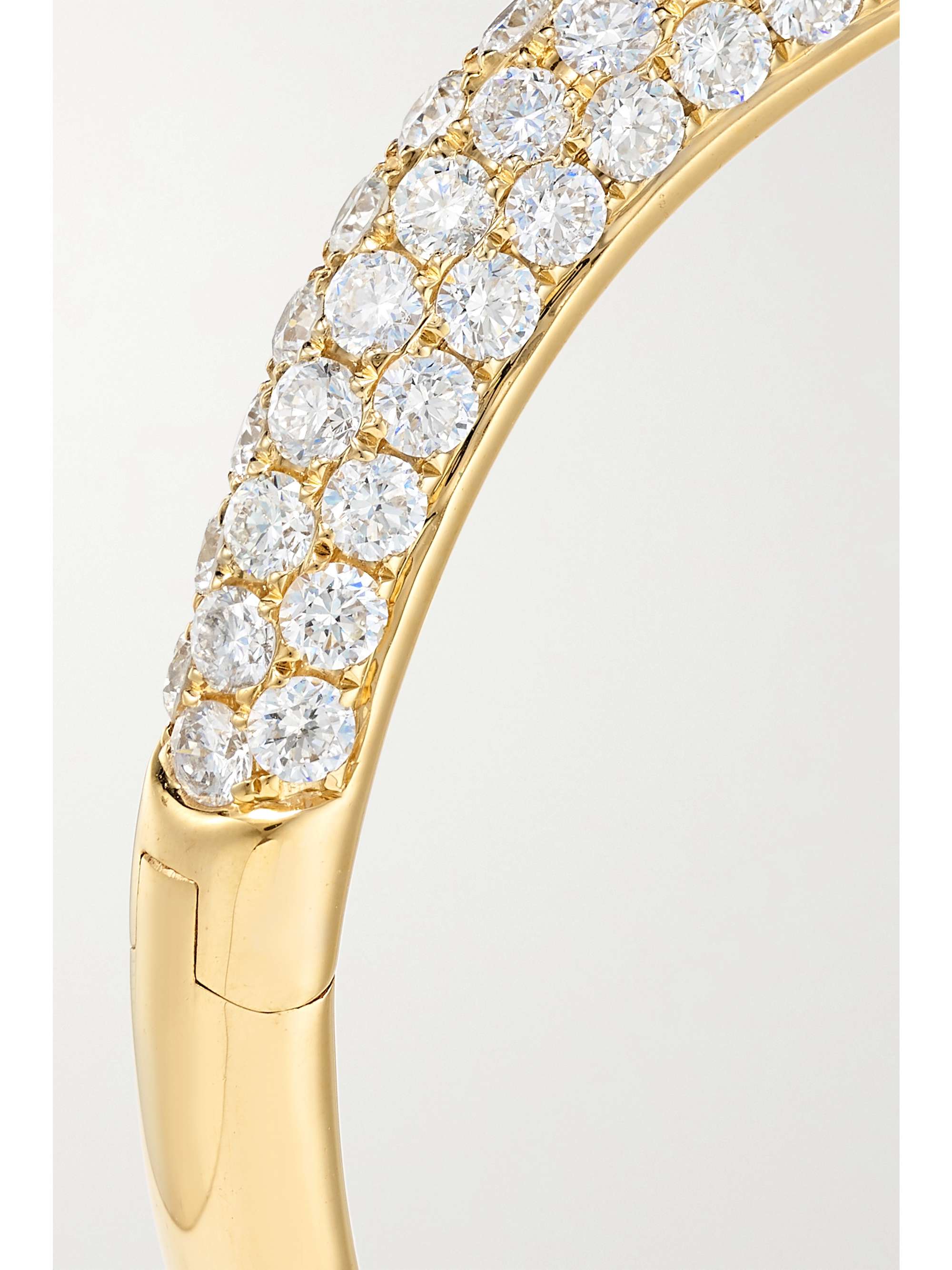 ANITA KO 18-karat gold diamond bangle
