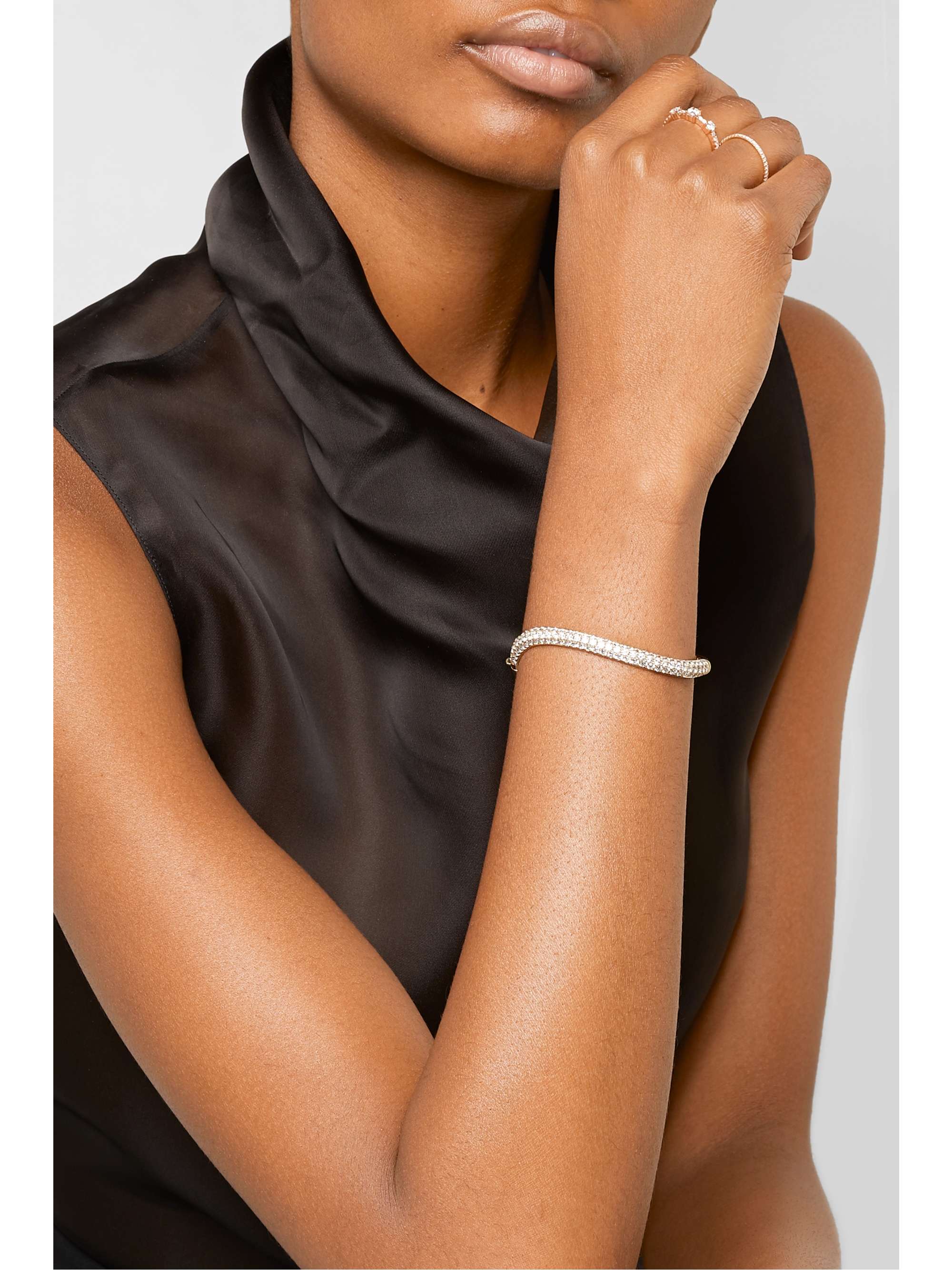ANITA KO 18-karat gold diamond bangle