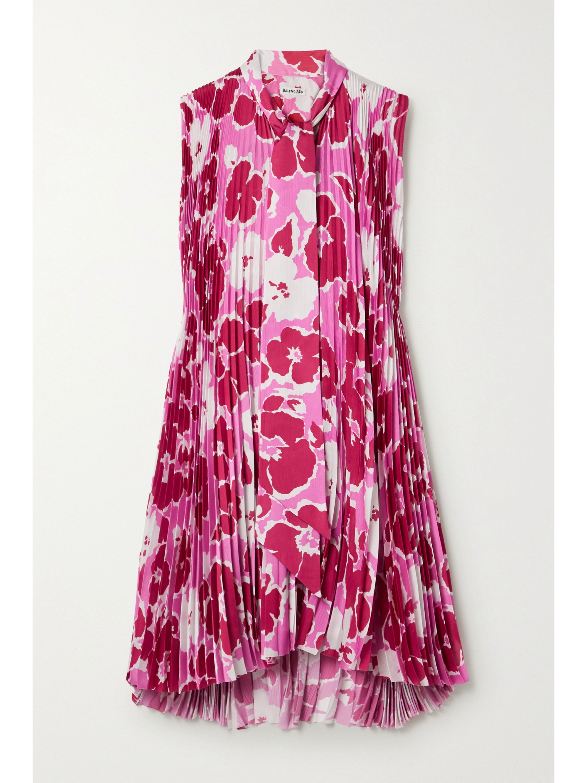 pink balenciaga dress