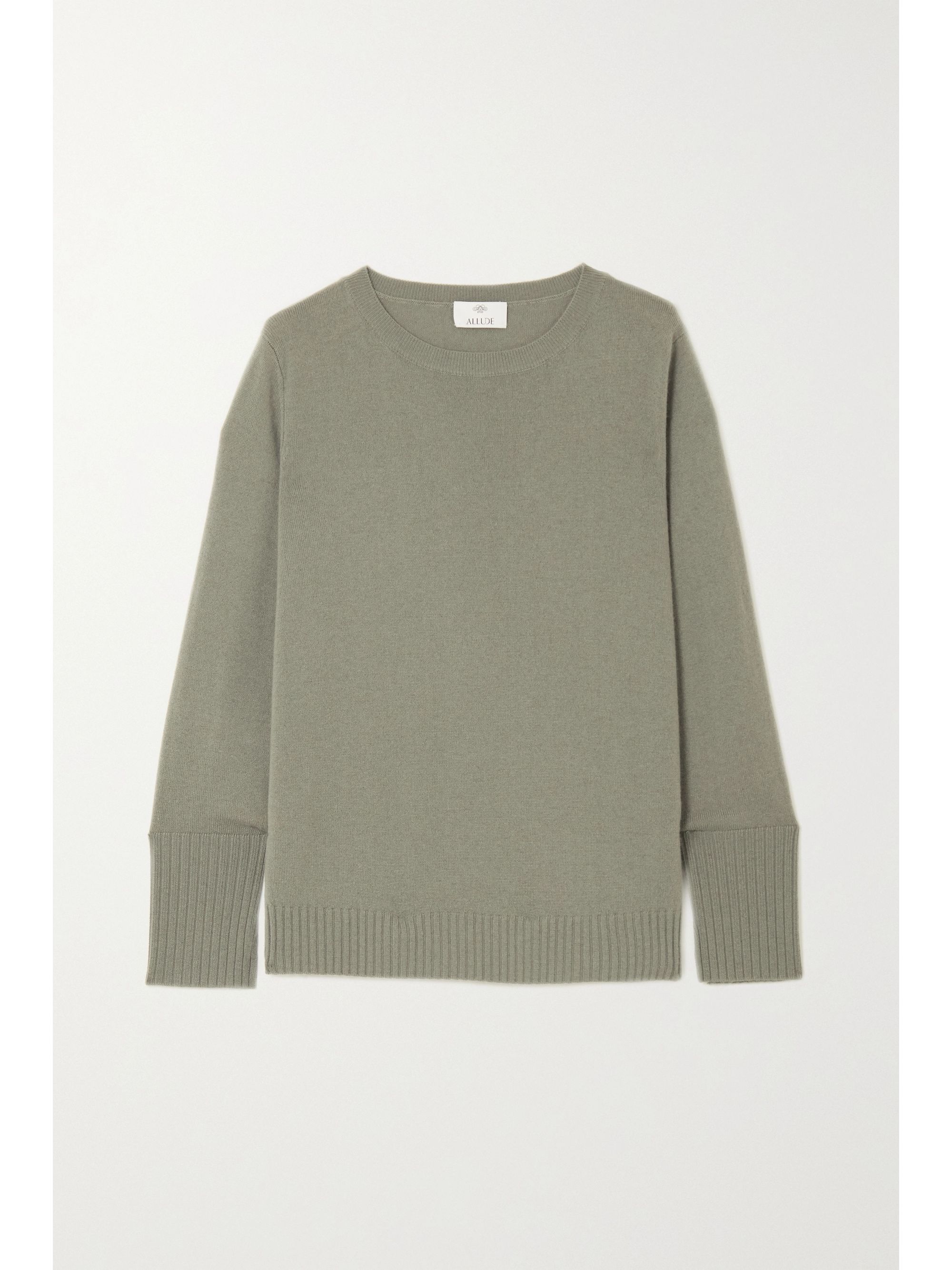 Green Cashmere Sweater Allude Net A Porter