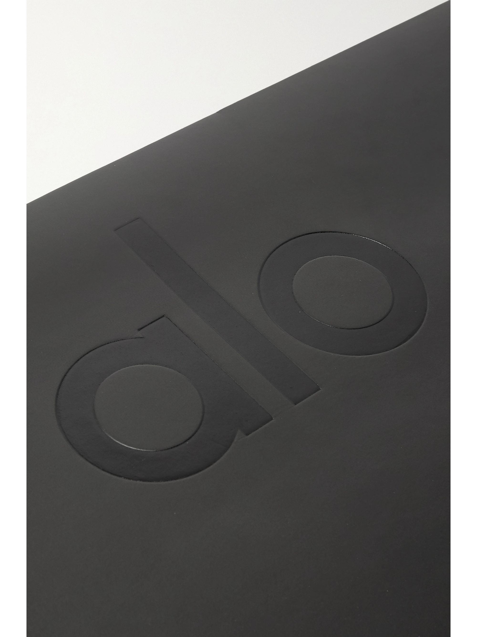 Black Alo Warrior yoga mat ALO YOGA NETAPORTER