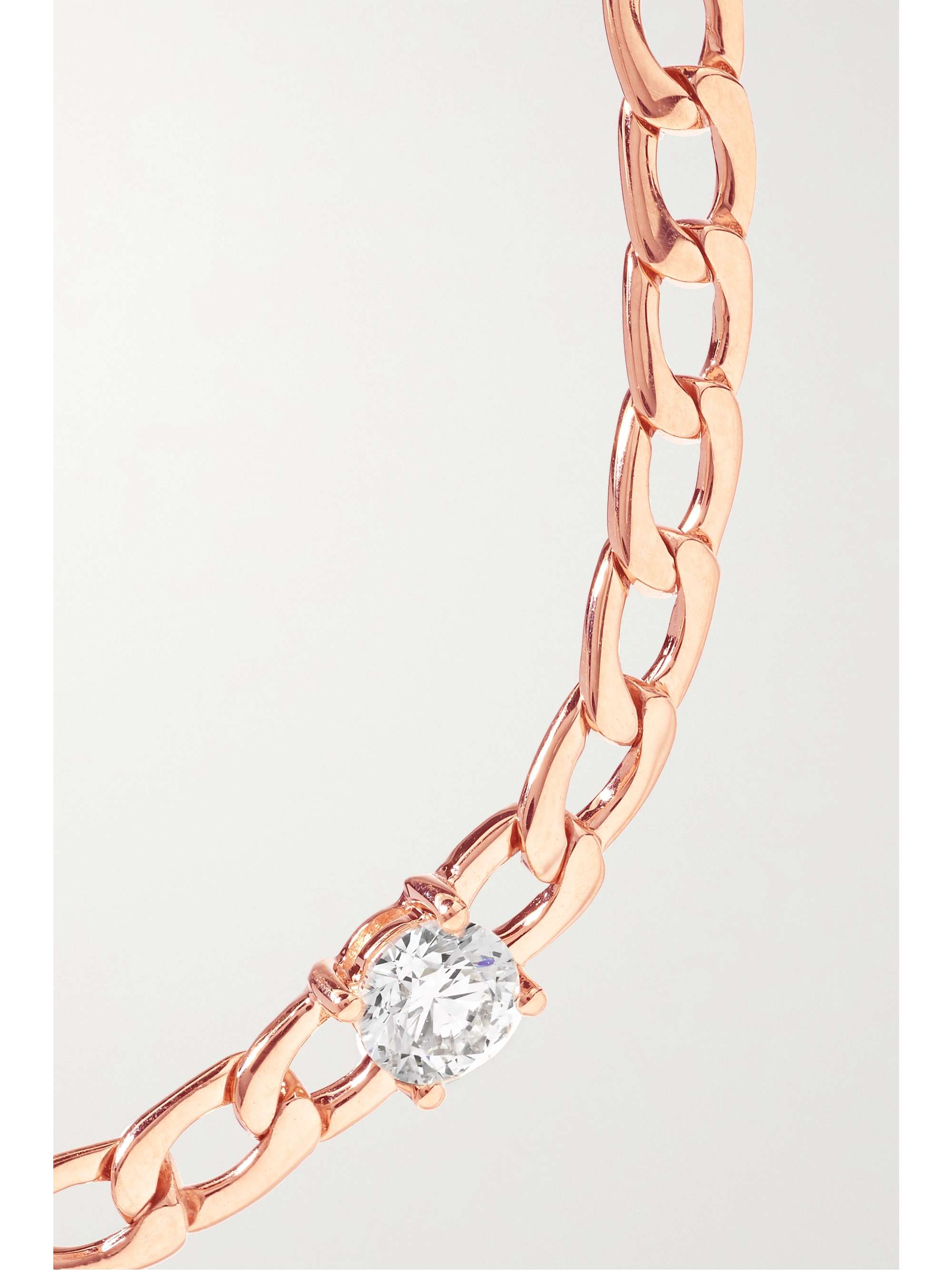ANITA KO 18-karat rose gold diamond bracelet