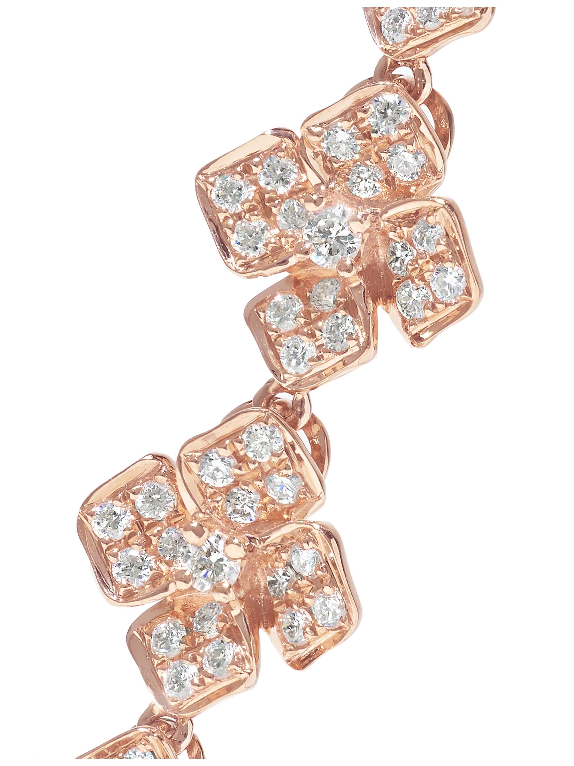 ANITA KO 18-karat rose gold diamond earrings
