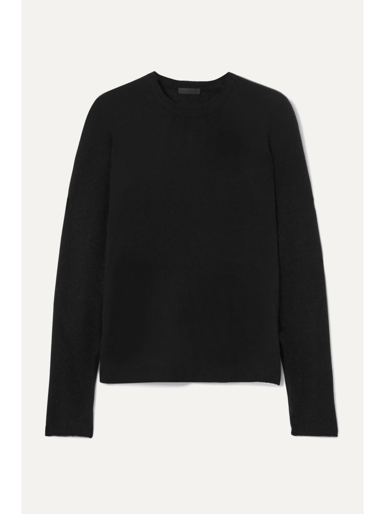 Atm Anthony Thomas Melillo Women's Cashmere Long-sleeve Crewneck In Black