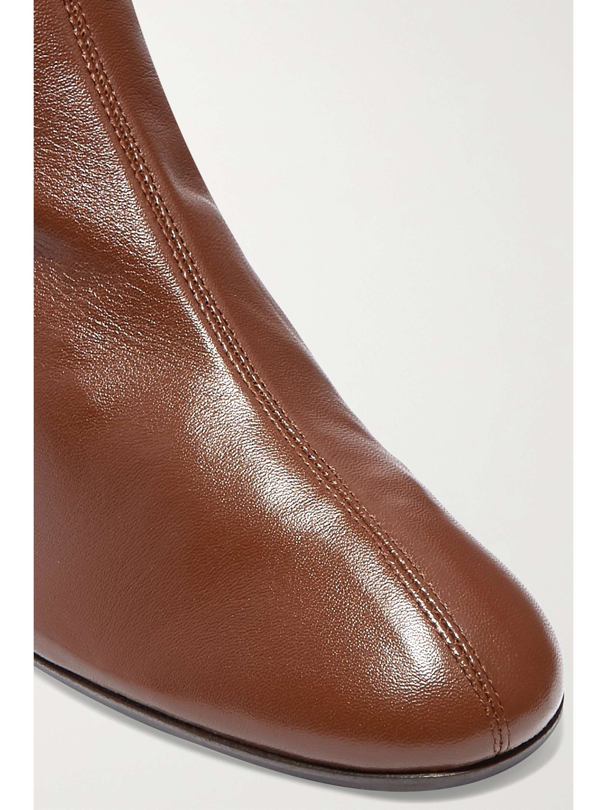 AQUAZZURA Saint Honoré 50 leather ankle boots