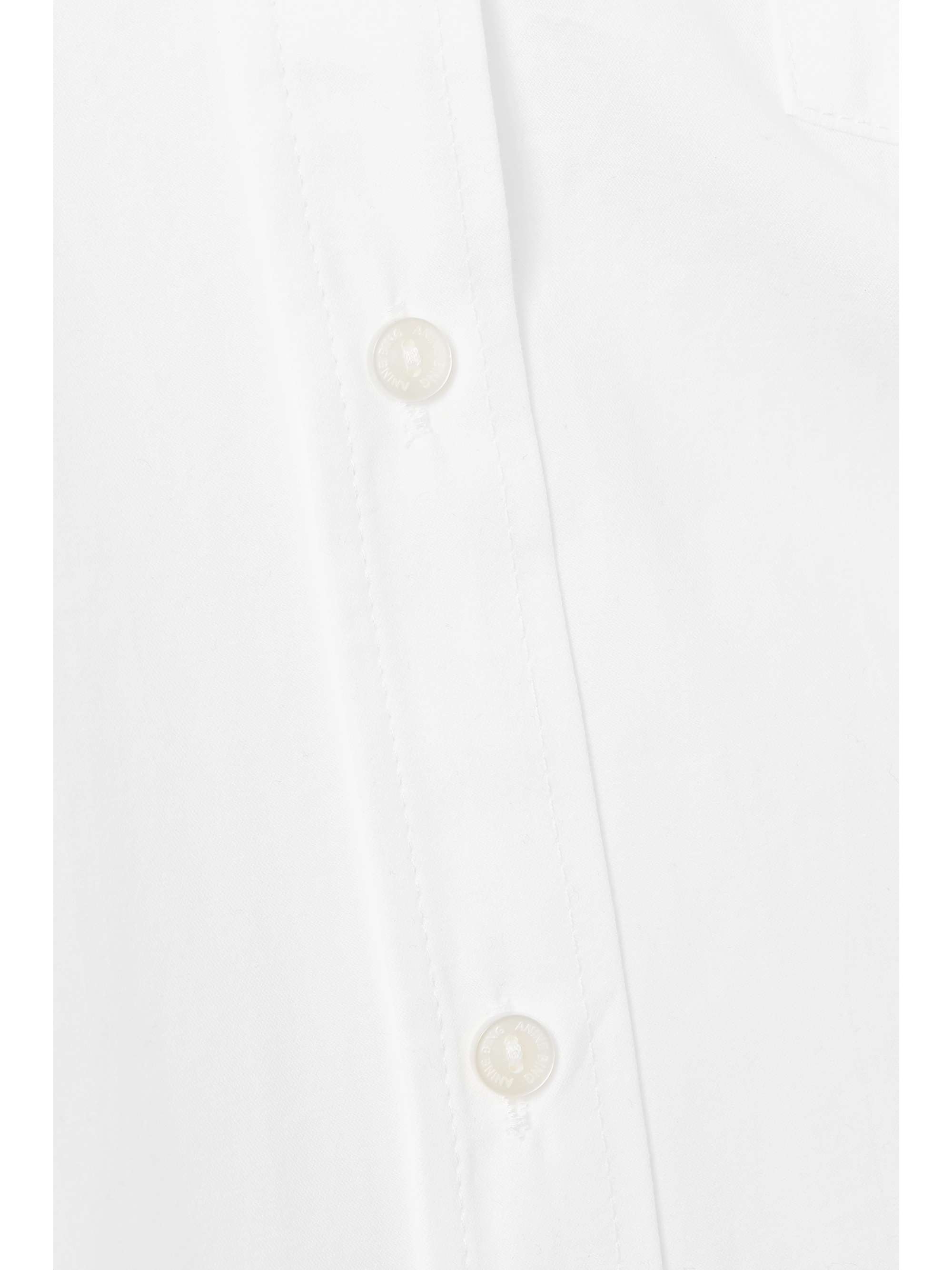 ANINE BING Mika cotton-poplin shirt