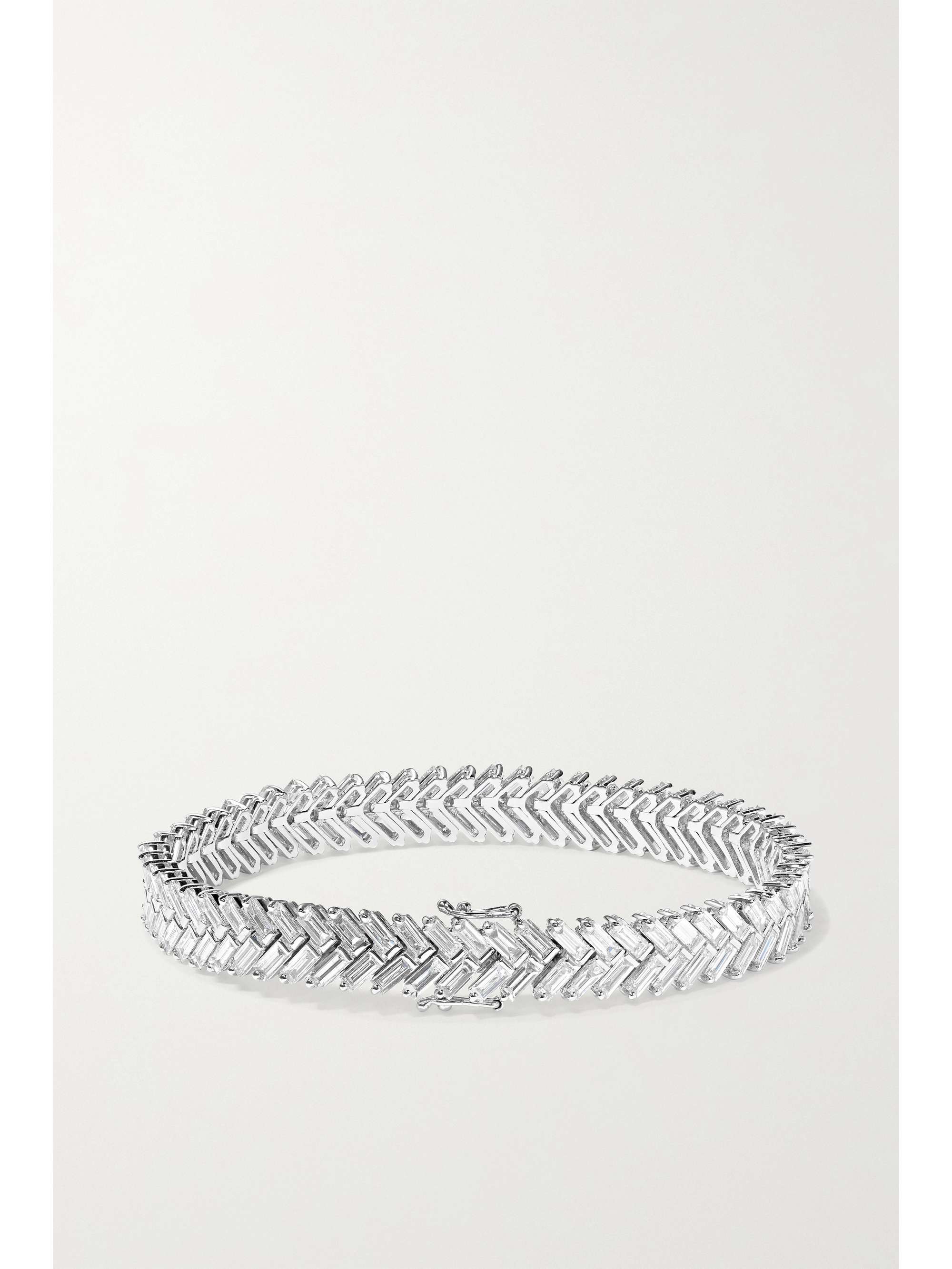 ANITA KO 18-karat white gold diamond bracelet