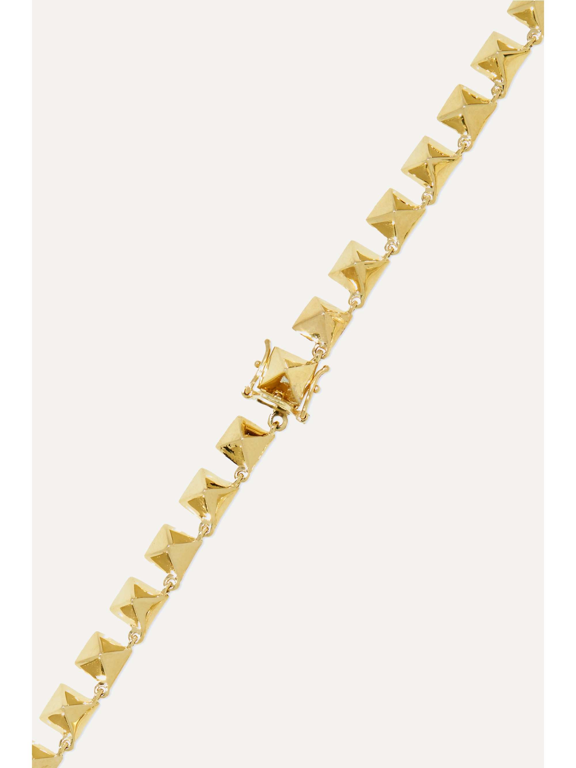ANITA KO Spike Eternity 18-karat gold choker