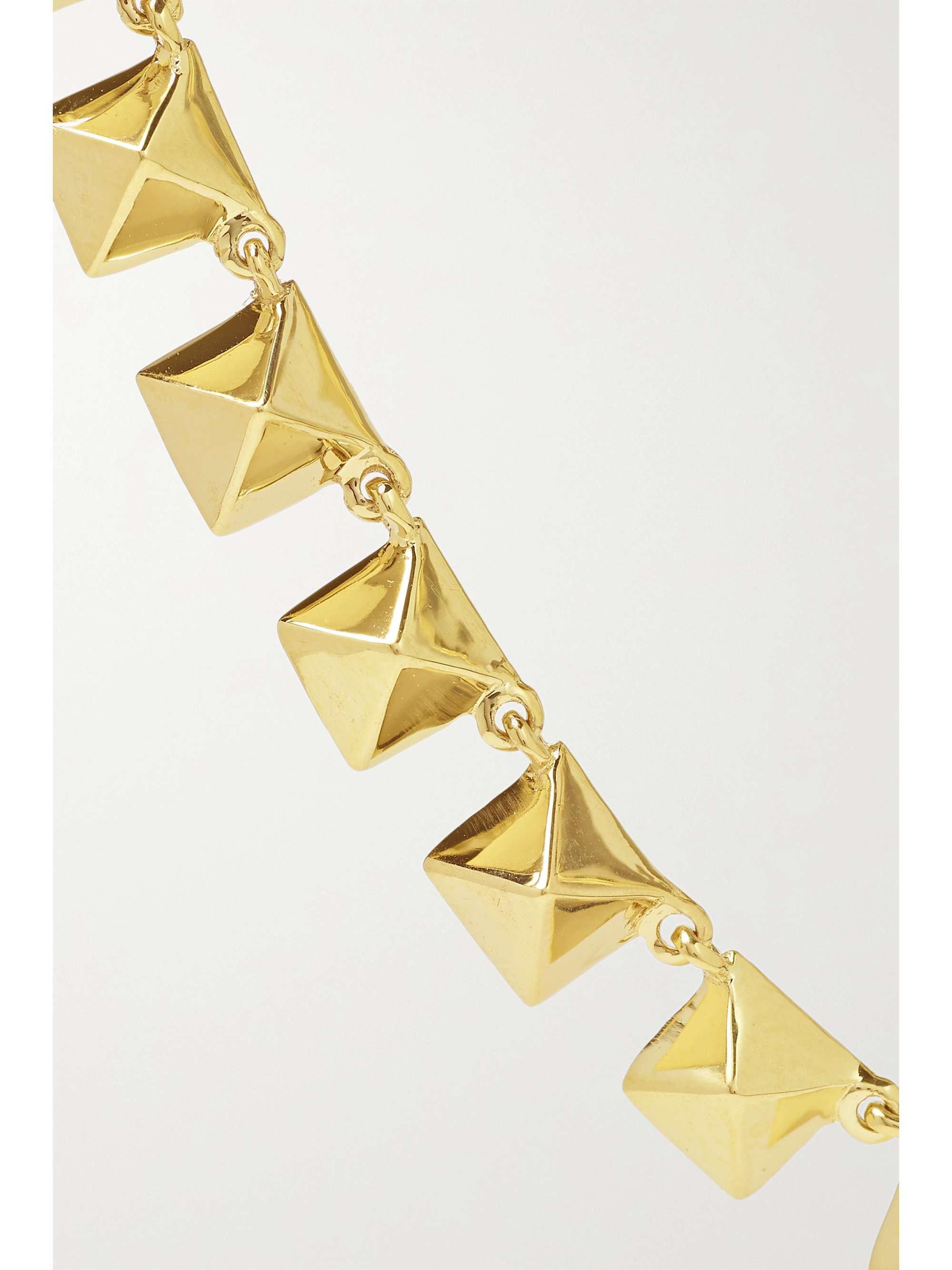 ANITA KO Spike Eternity 18-karat gold choker