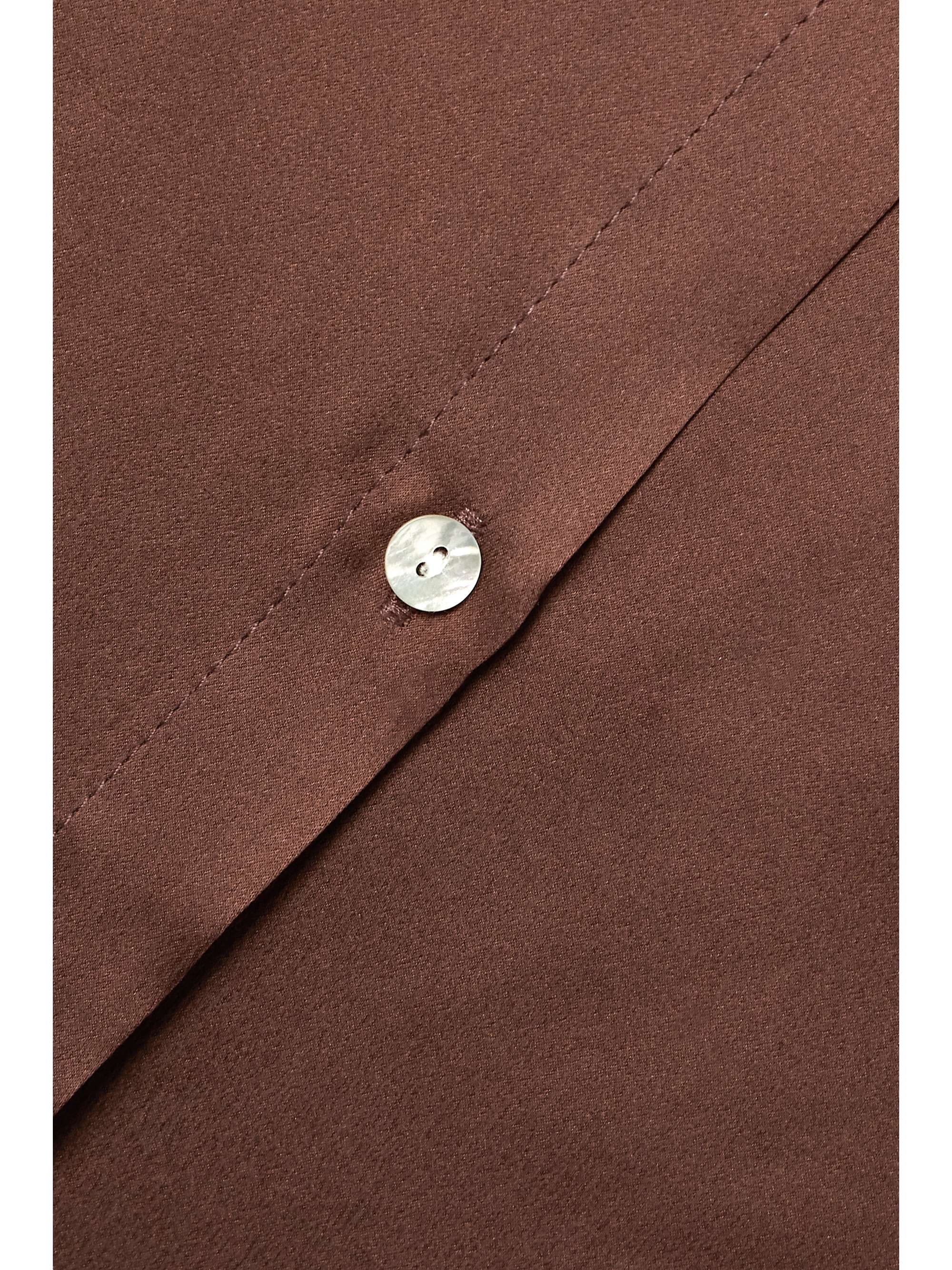 ASCENO + NET SUSTAIN London washed-silk pajama shirt
