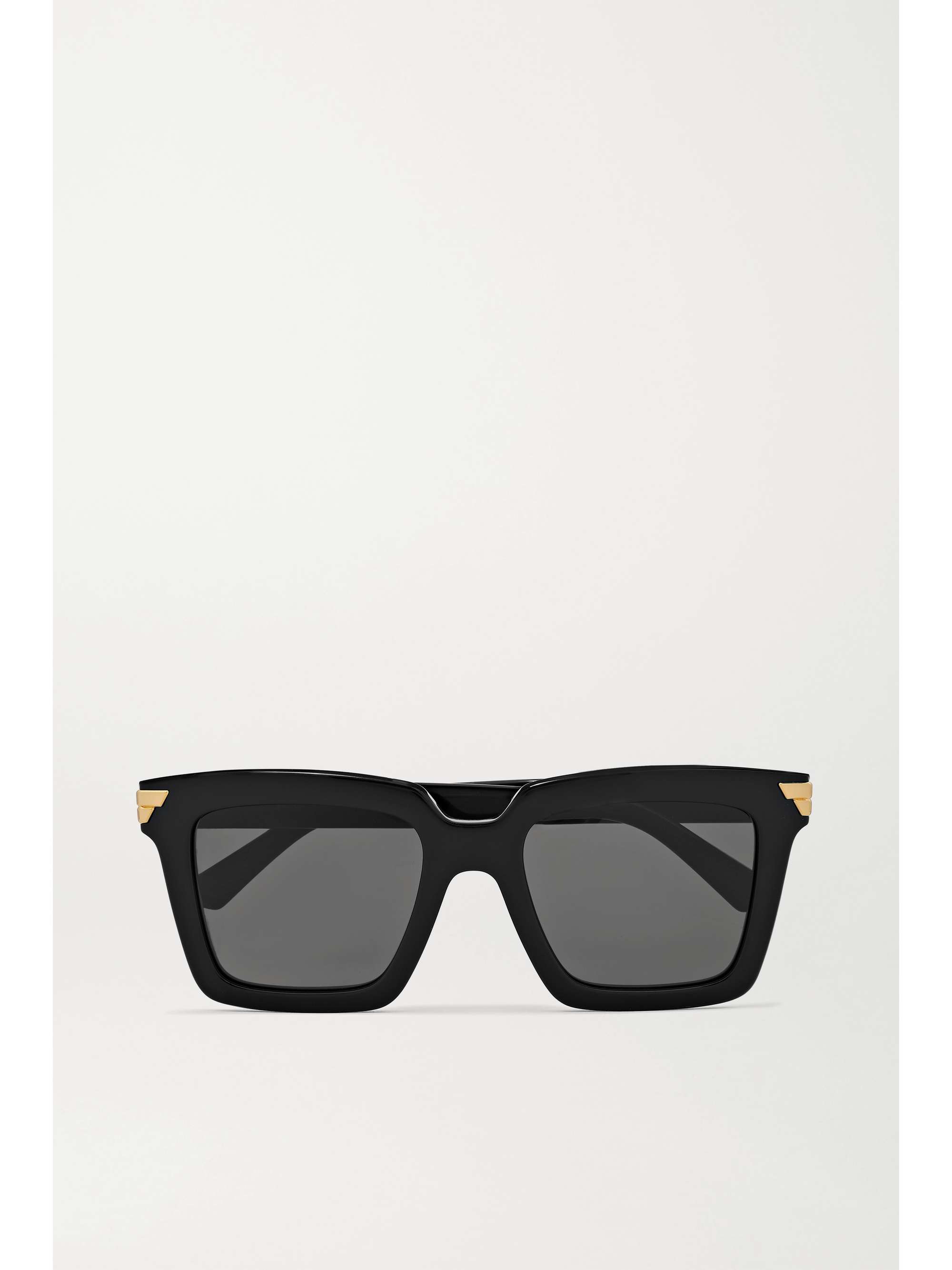 oversized black square sunglasses