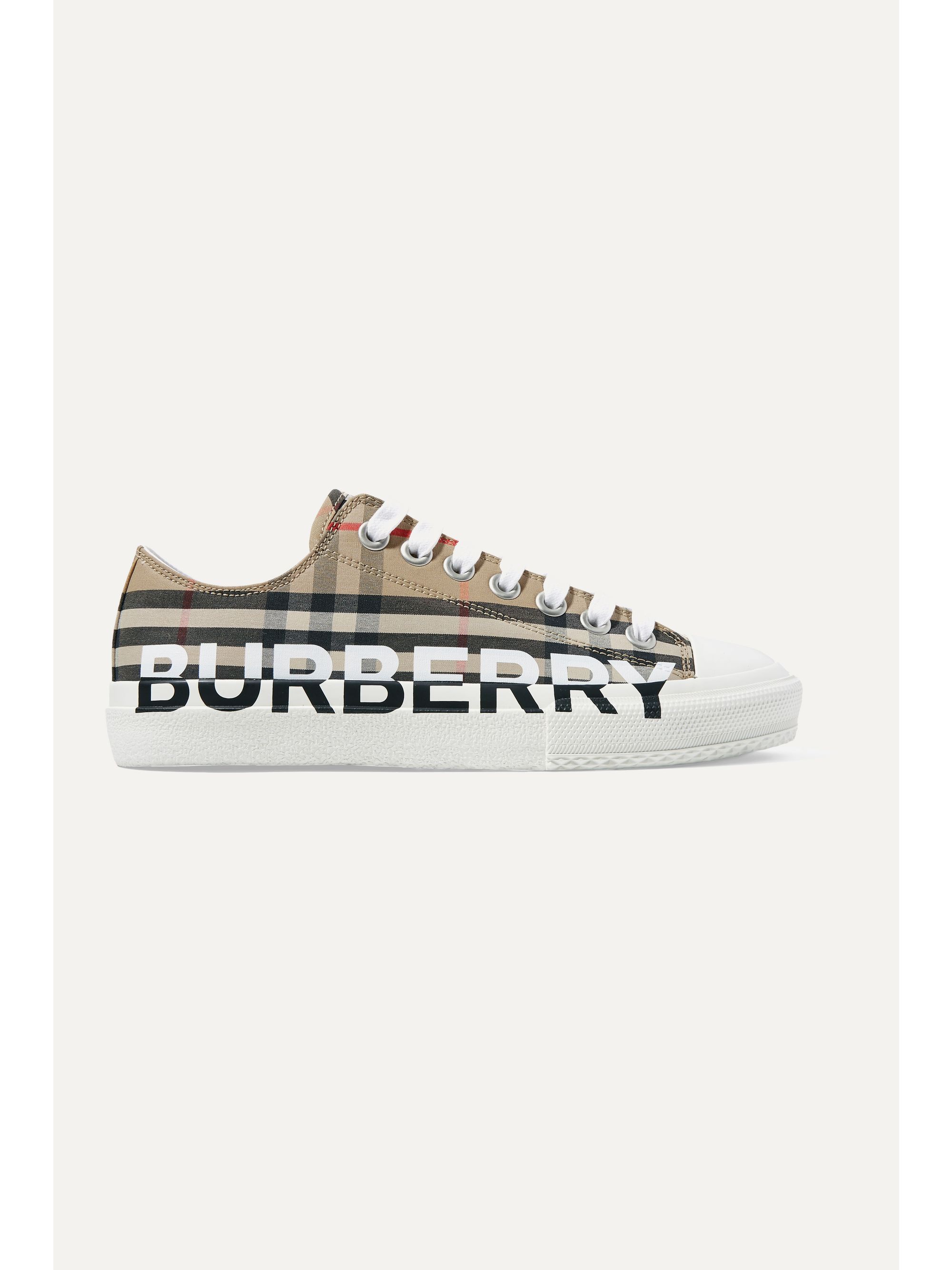 Burberry canvas sneakers Clearance