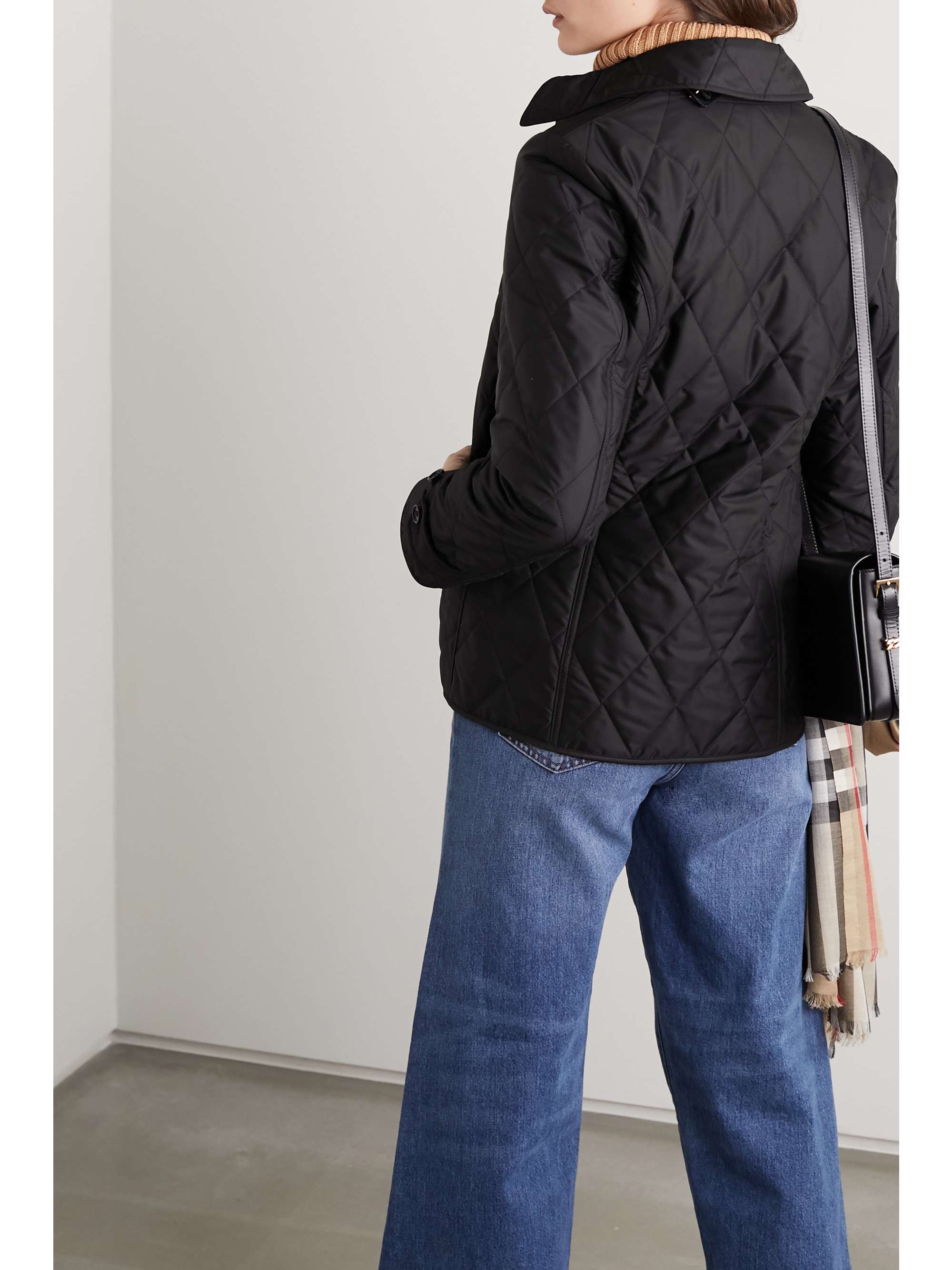 BURBERRY Quilted shell jacket