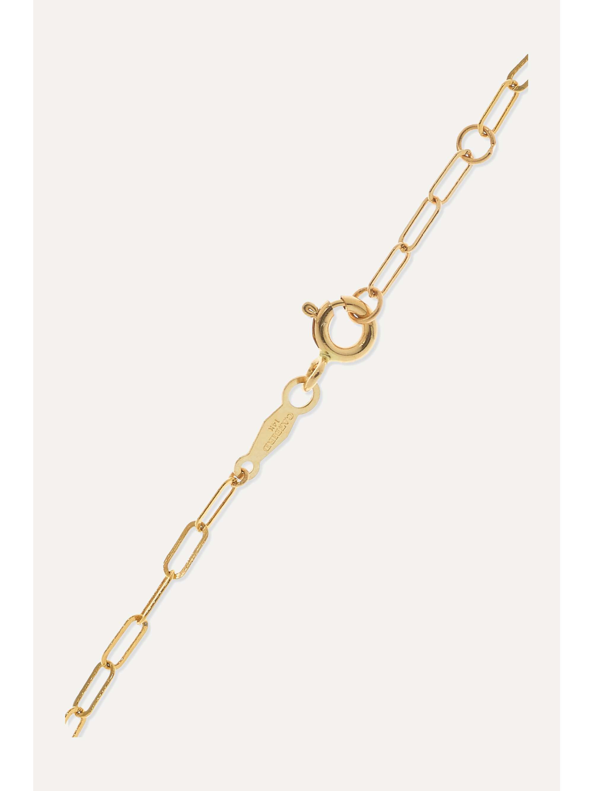 CATBIRD + NET SUSTAIN 1976 gold bracelet