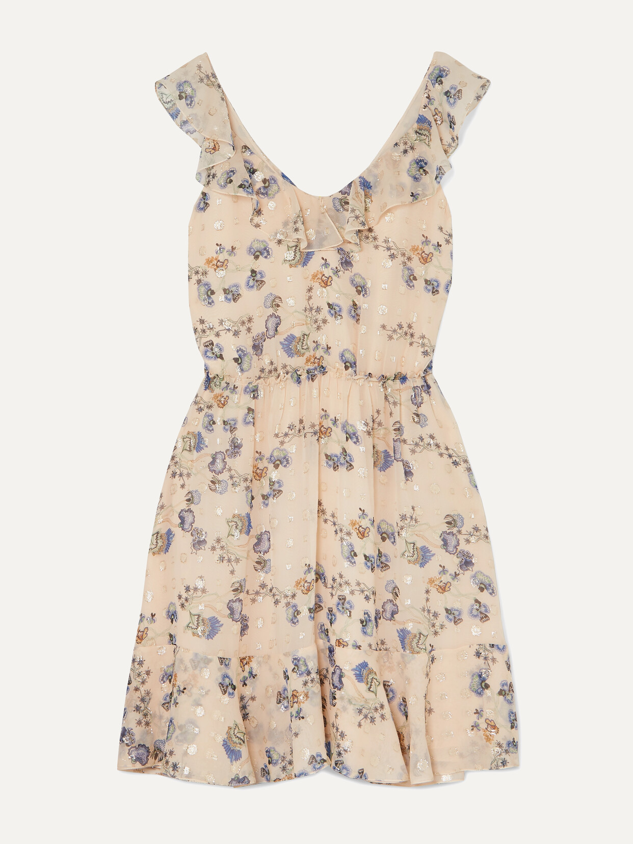 Chloé - Ruffled Meta...