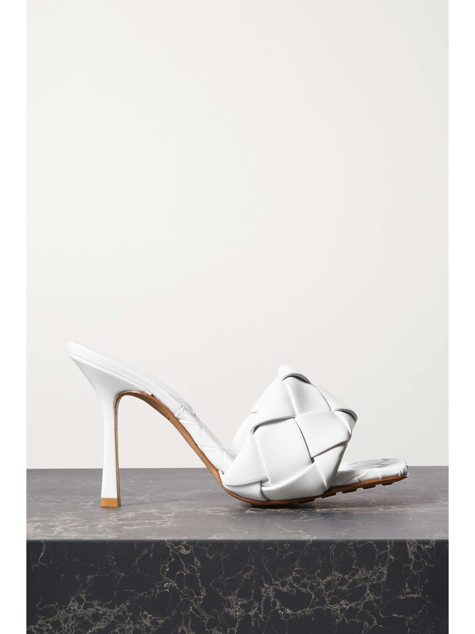 bottega veneta lido white