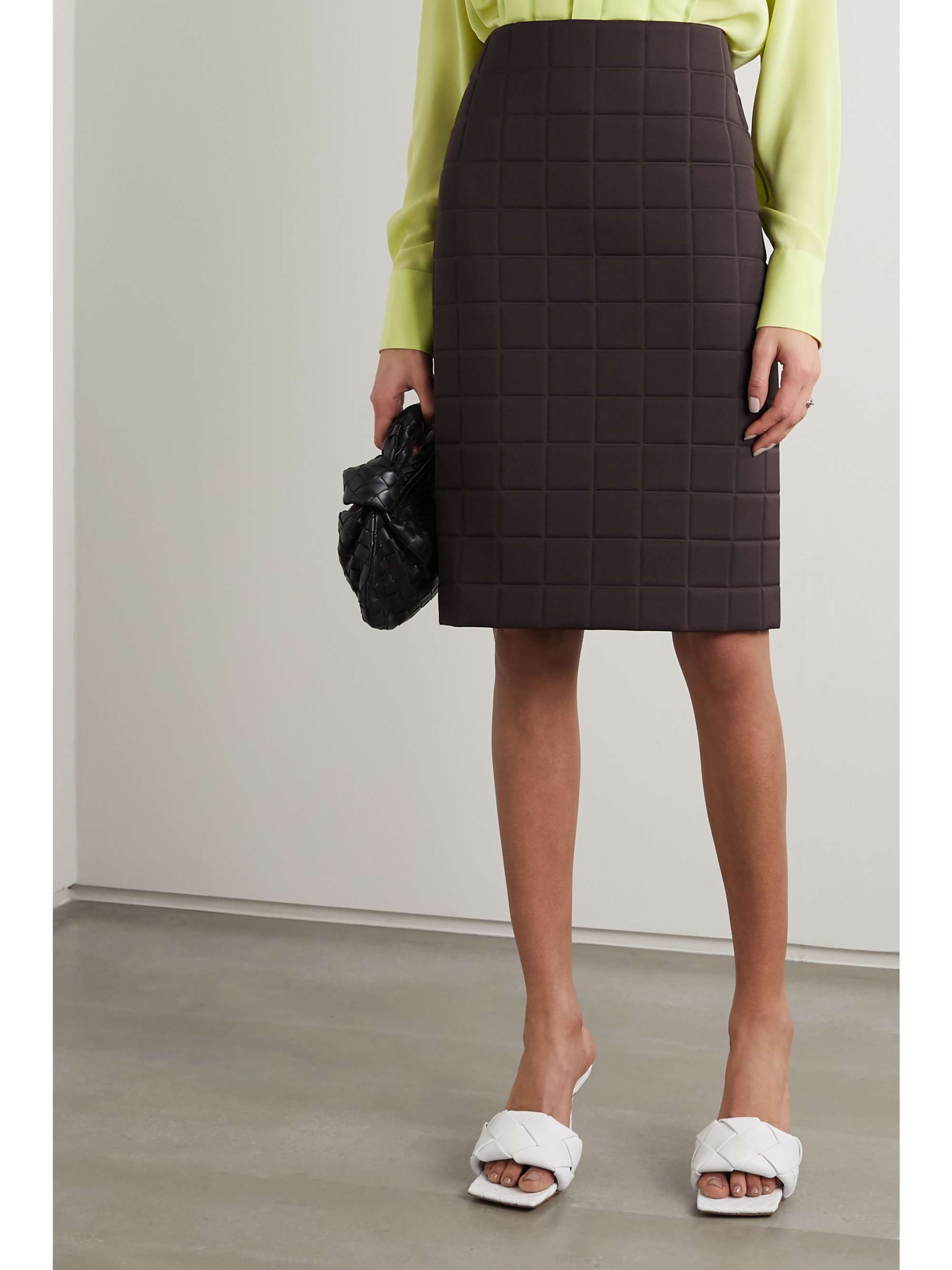 midi pencil skirt quilt