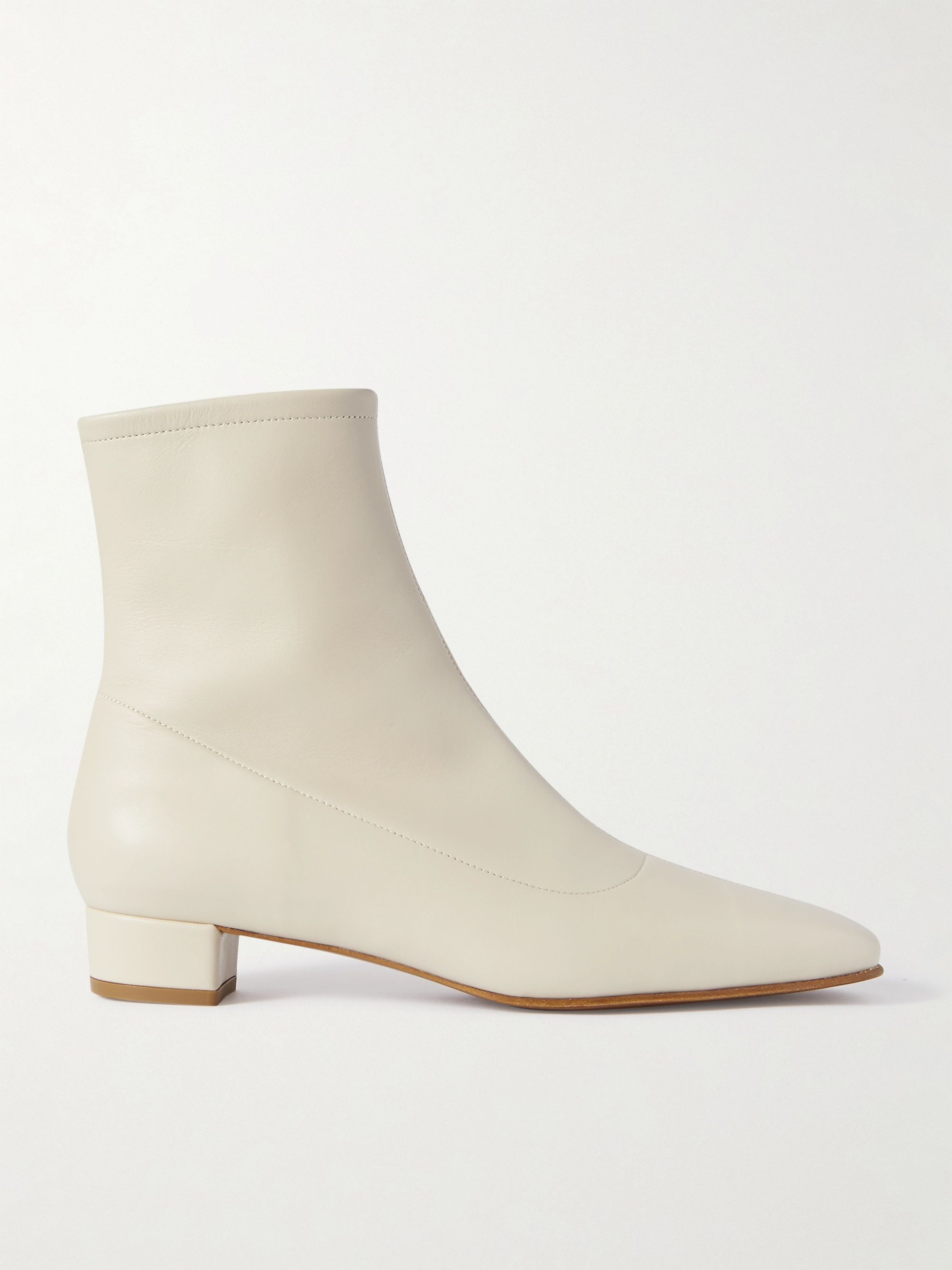 off white ankle boot