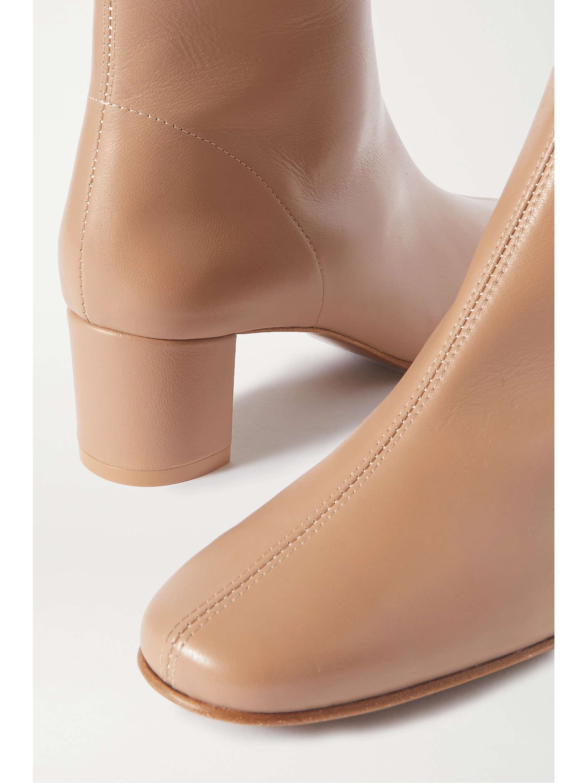 BY FAR Sofia suede ankle boots