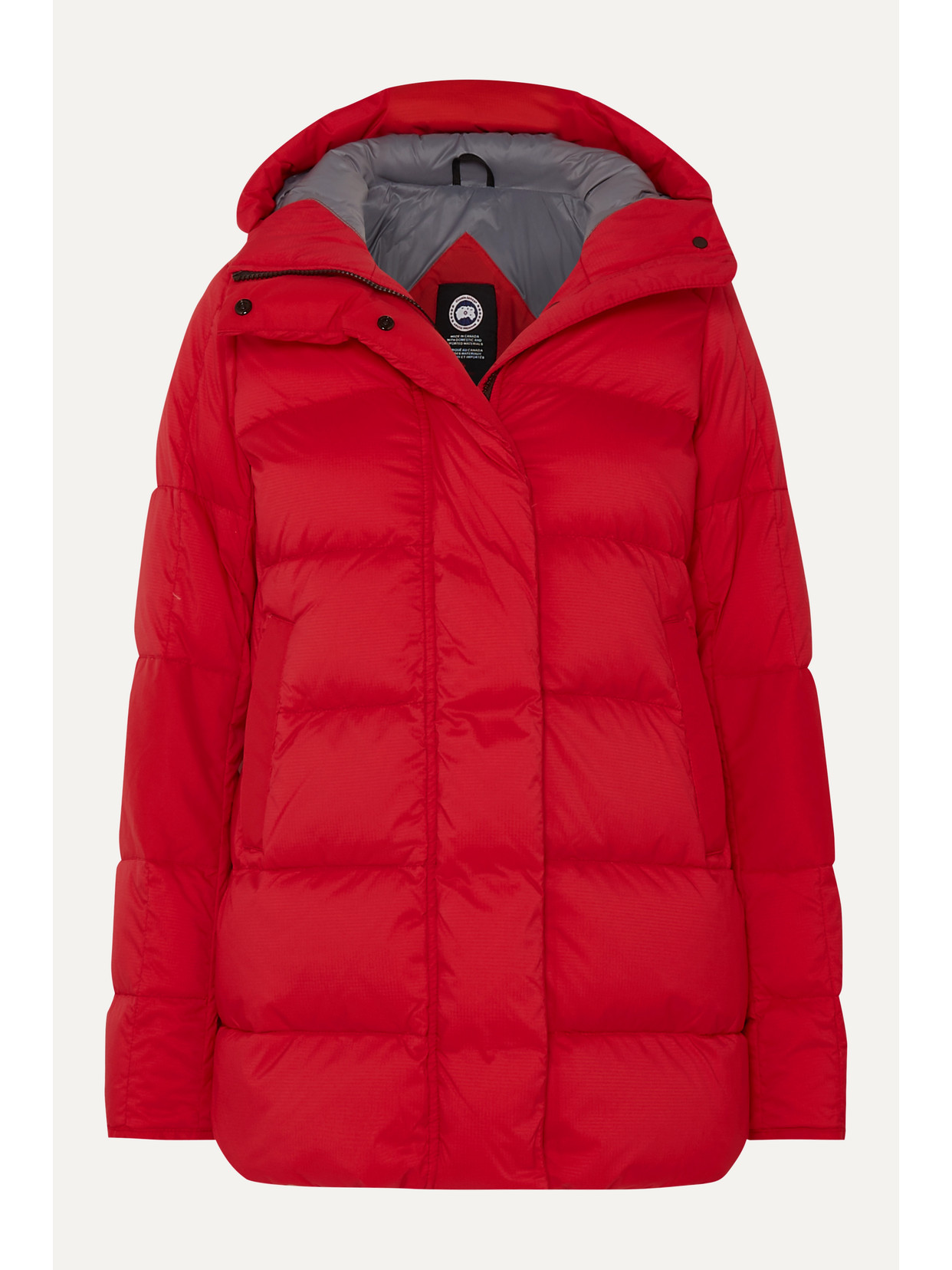 CANADA GOOSE ALLISTON HOODED QUILTED SHELL DOWN JACKET