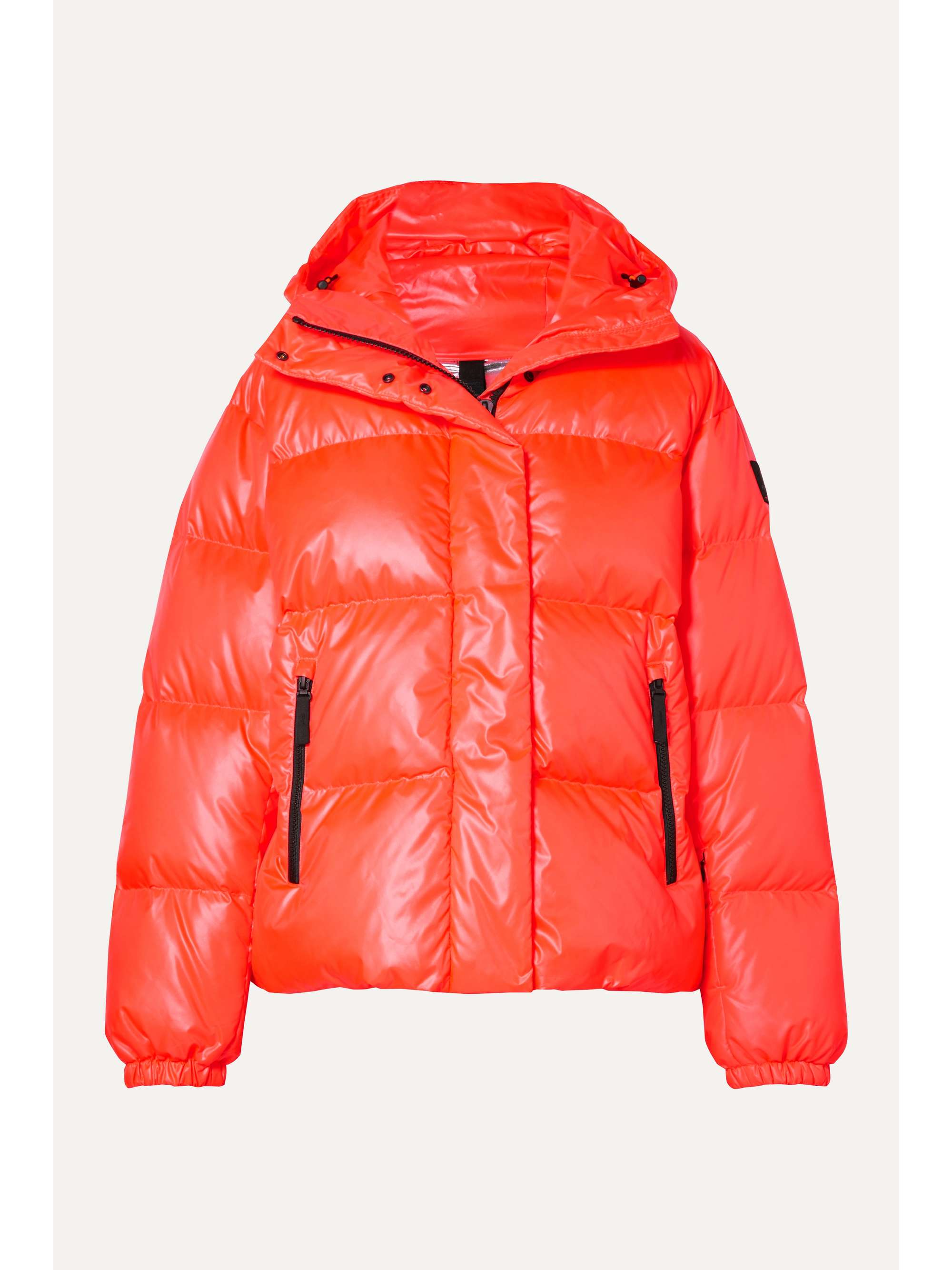 hooded ski jacket