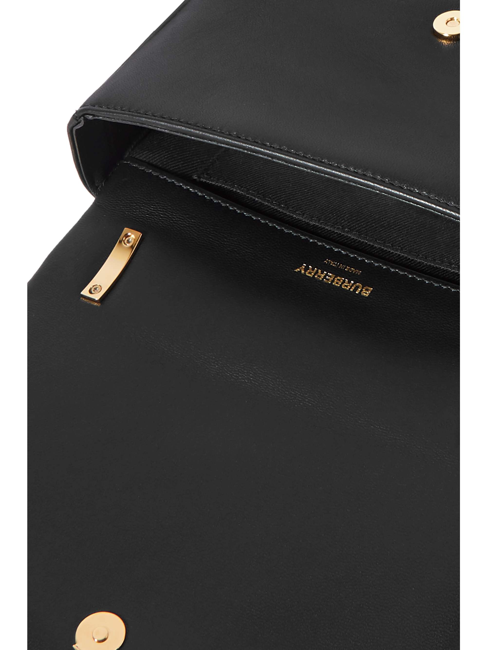 BURBERRY Mini quilted leather shoulder bag