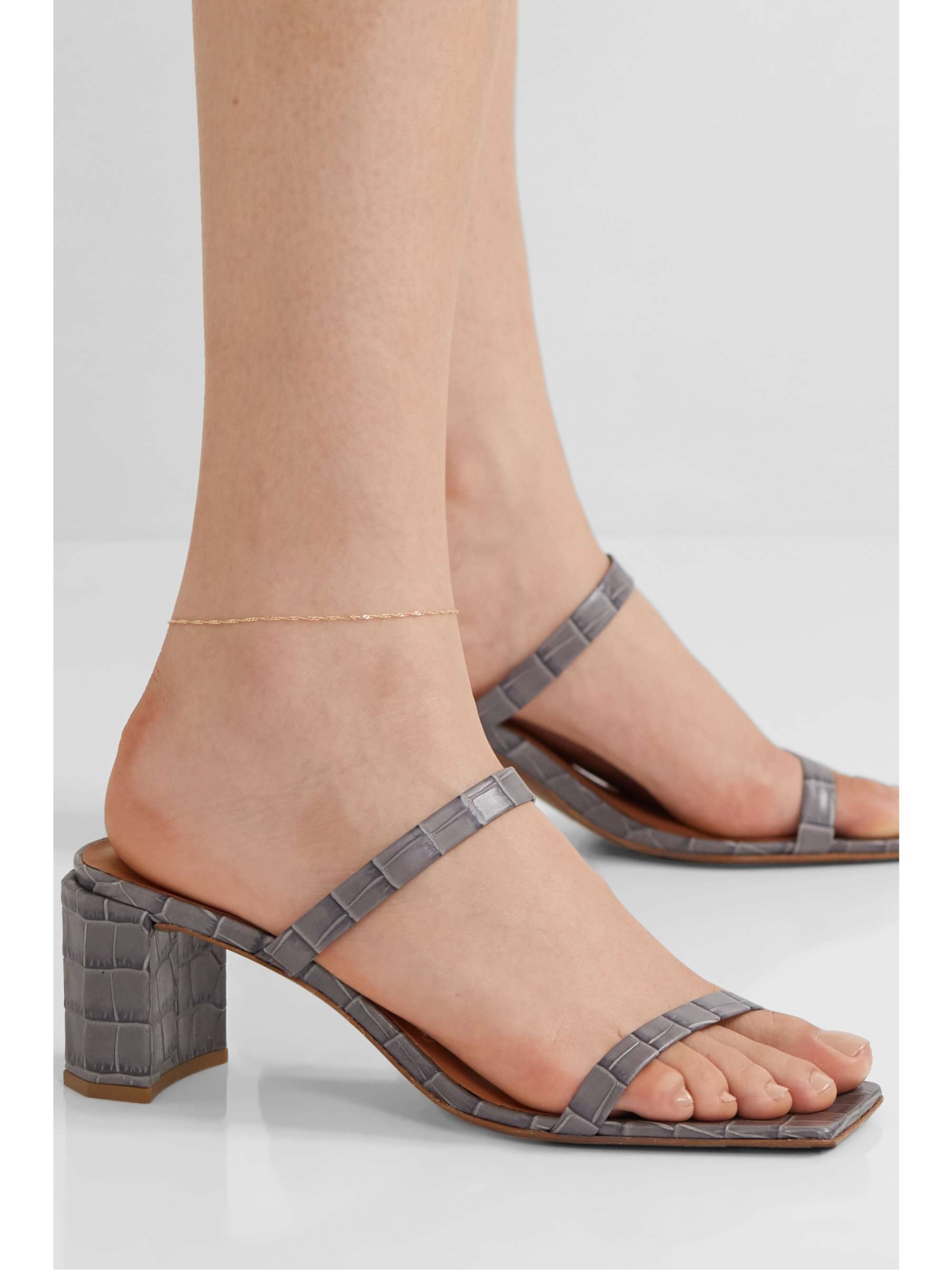 CATBIRD + NET SUSTAIN Sweet Nothing gold anklet