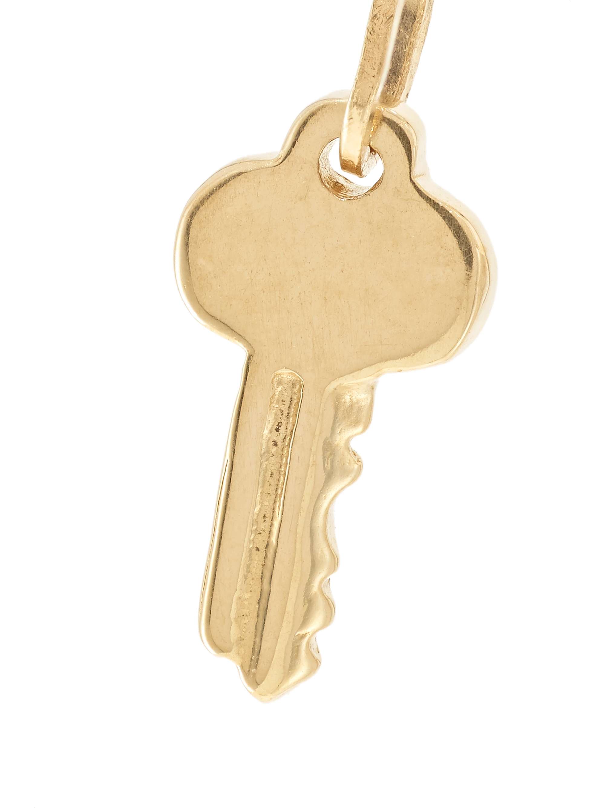 CATBIRD + NET SUSTAIN Key 14-karat gold charm