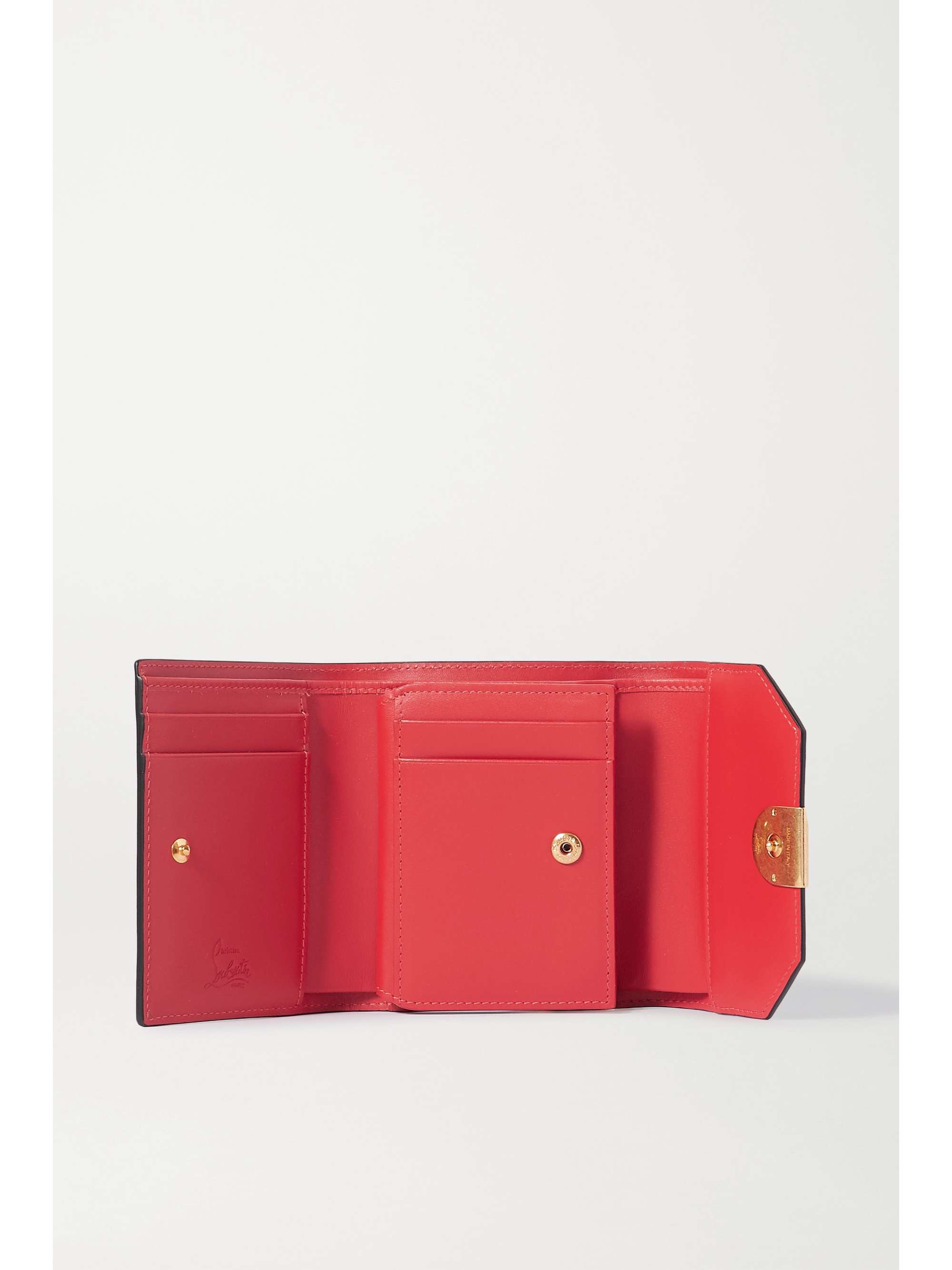CHRISTIAN LOUBOUTIN Elisa two-tone leather wallet