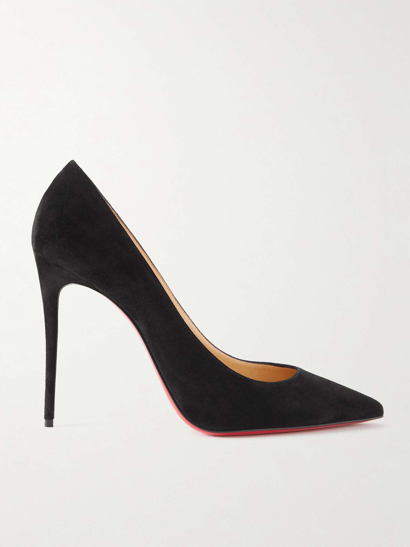 CHRISTIAN LOUBOUTIN Kate 100 suede pumps NETAPORTER