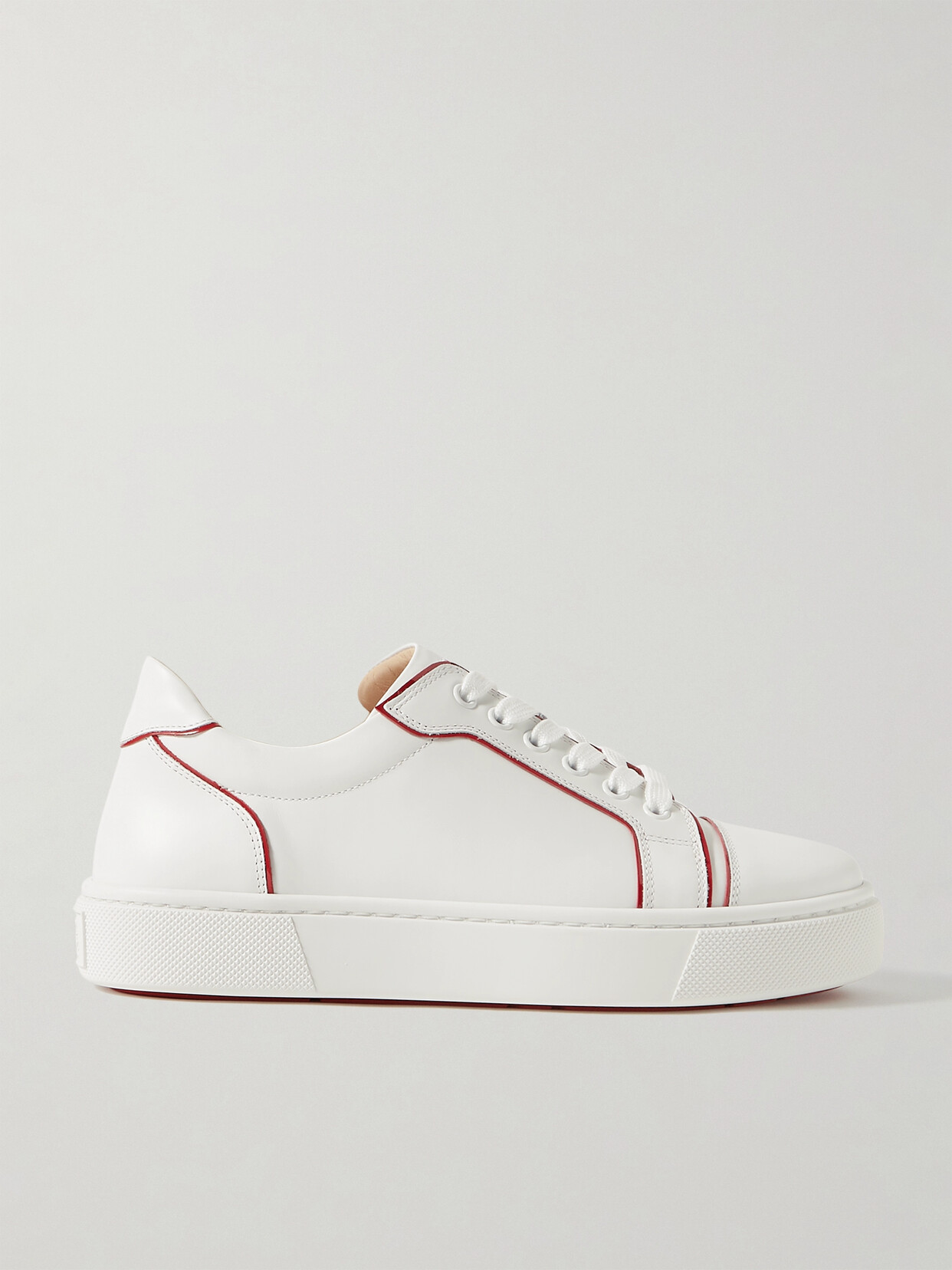 Christian Louboutin Vieirissima Leather Sneaker, 36.5 / White