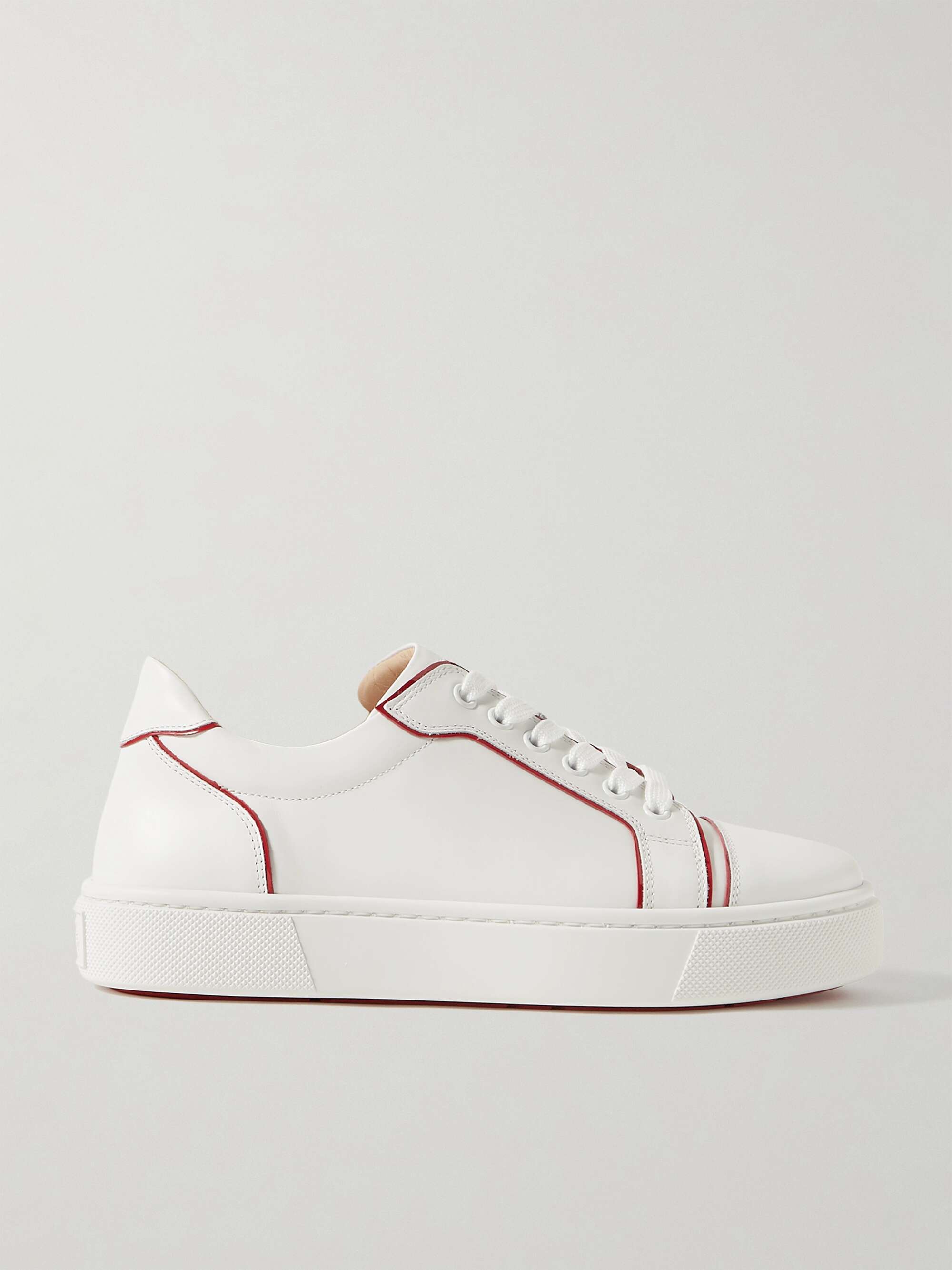 CHRISTIAN LOUBOUTIN Vieirissima two-tone leather sneakers | NET-A-PORTER