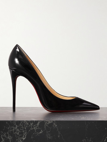 CHRISTIAN LOUBOUTIN Kate 100 patent-leather pumps
