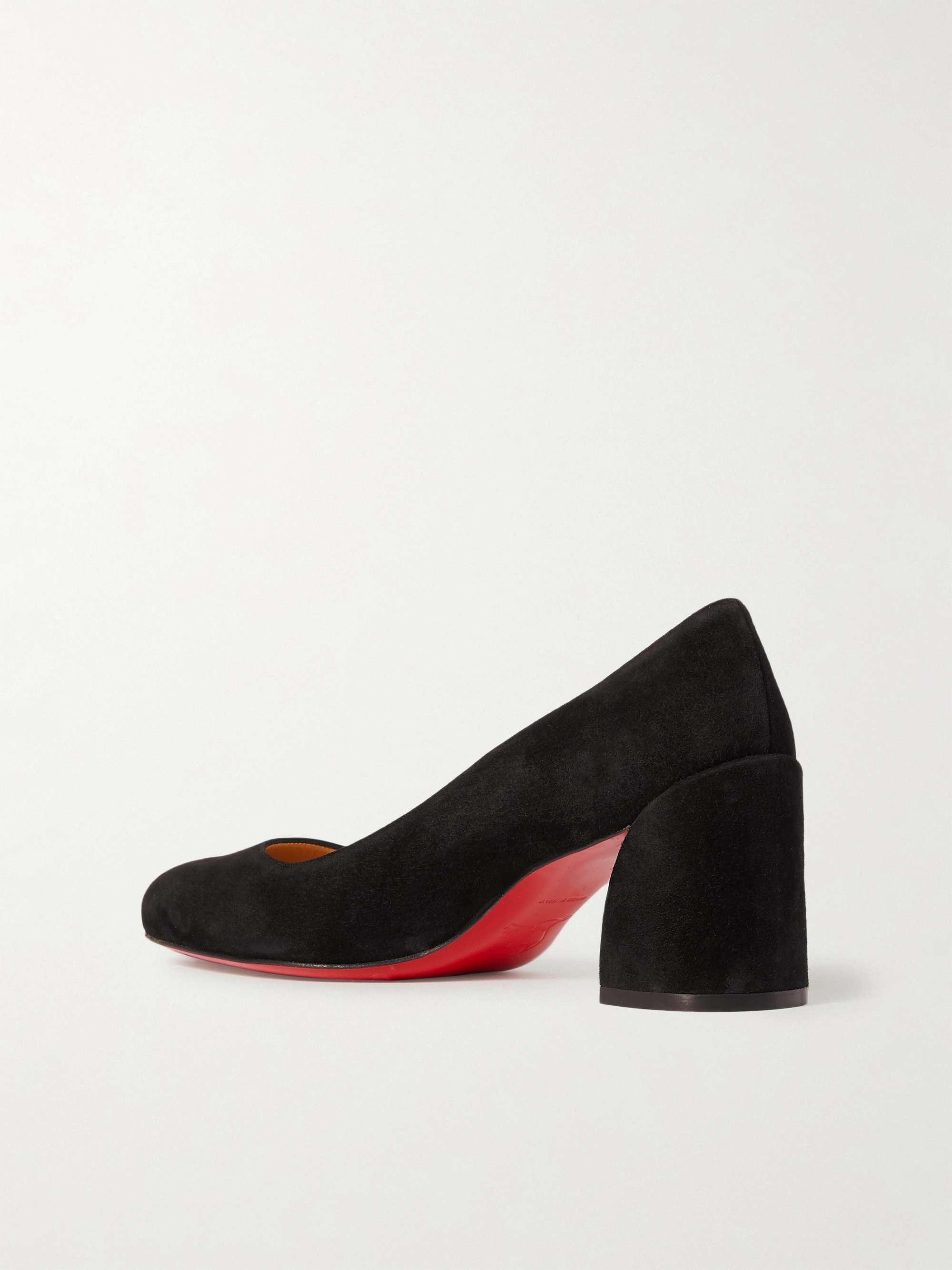CHRISTIAN LOUBOUTIN Miss Sab 55 patent-leather pumps